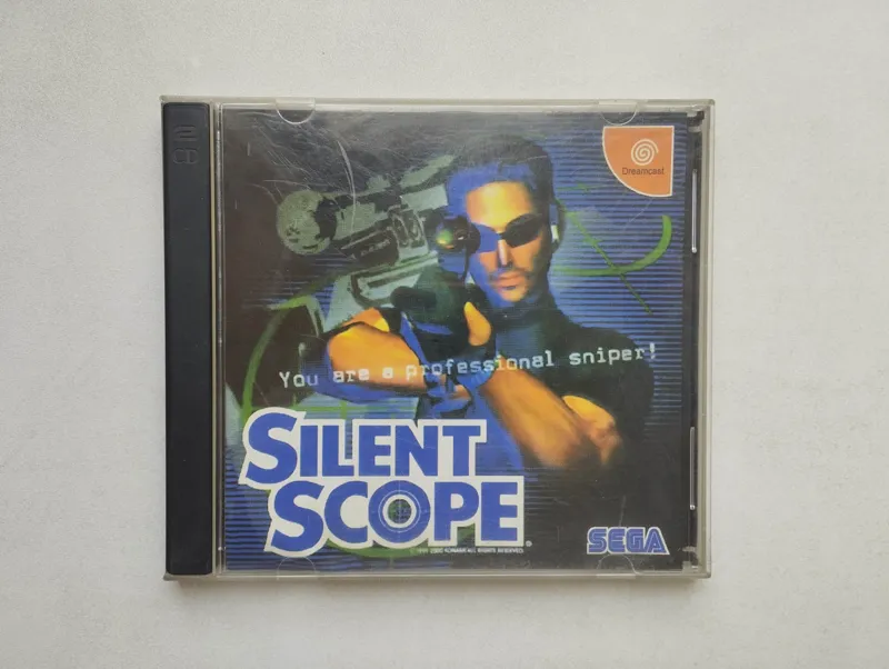 بازی SILENT SCOPE کپی مالزی برای DREAMCAST