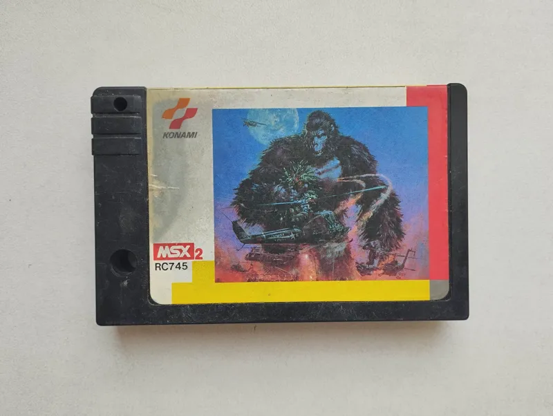 بازی نایاب ارجینال King Kong 2 JP MSX2