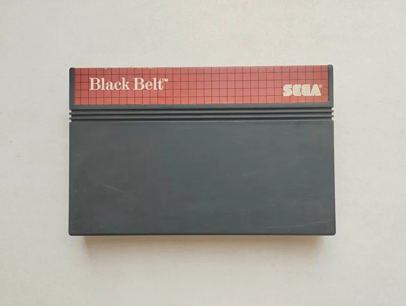 بازی ارجینال مستر سیستم  BLACK BELT