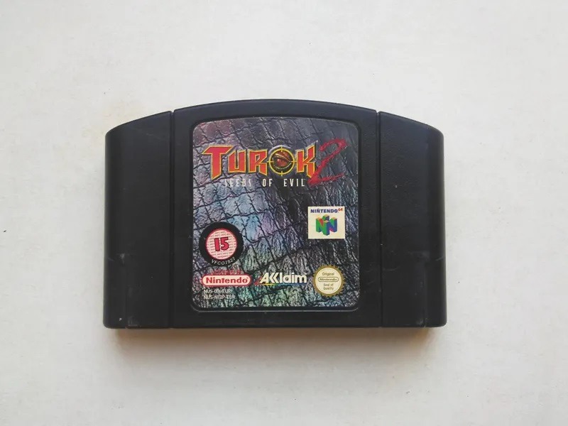 بازی ارجینال TUROK 2 رجیون PAL زبان انگلیسی