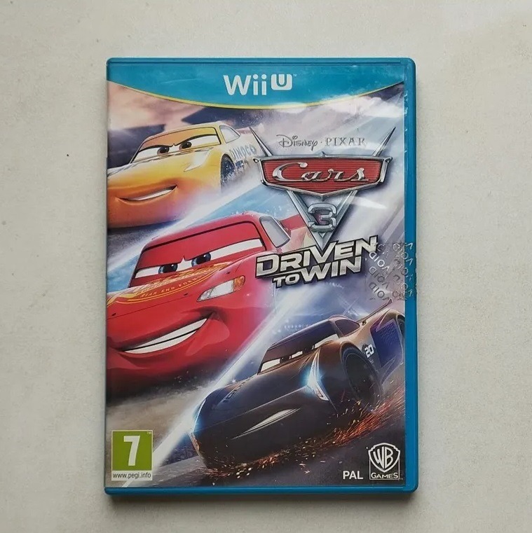 بازی ارجینال CARS 3 WII U رجیون PAL