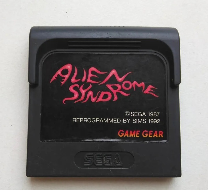 بازی ALIEN SYNDROM برای سگا گیم گیر _ (GAME GEAR)
