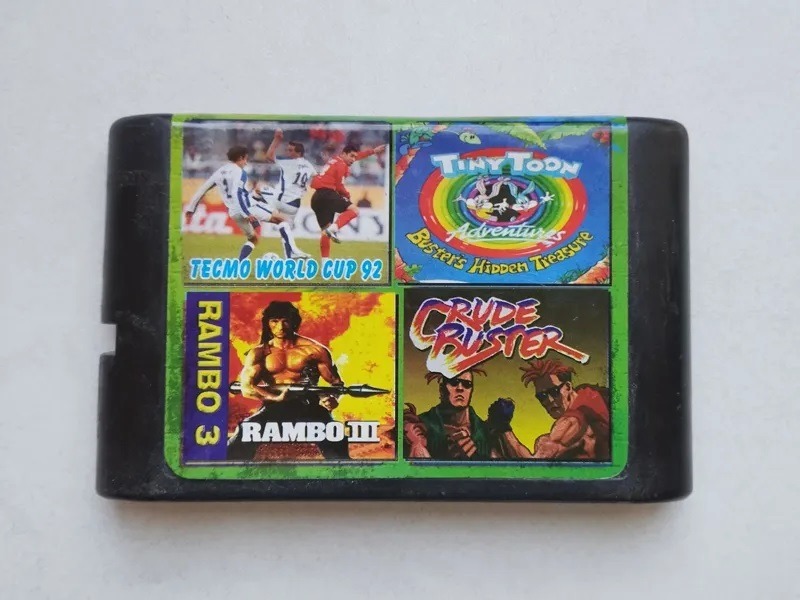 بازی سگا 4 لبه دارای بازی CRUDE BUSTER