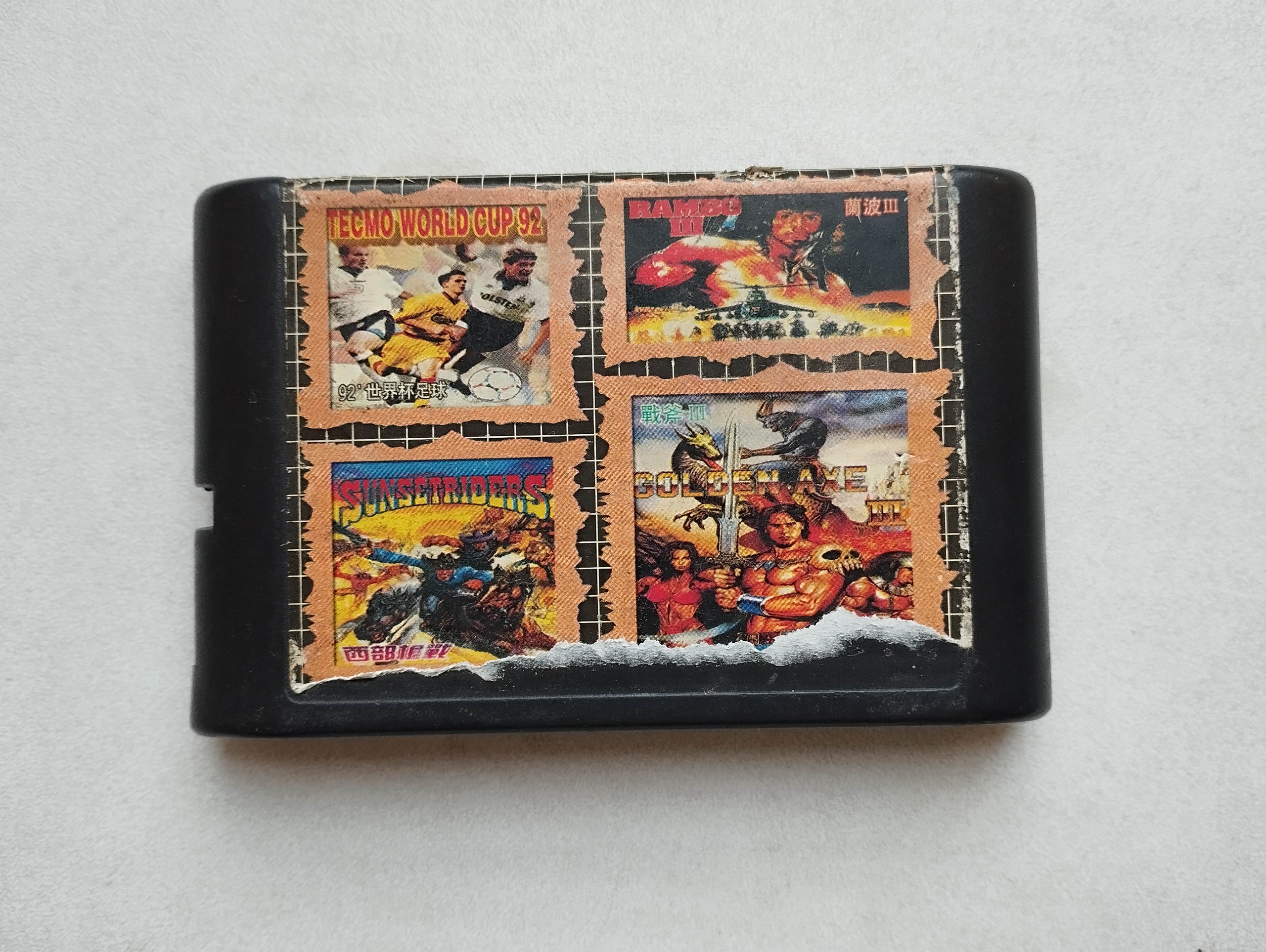 نوار سگا 4 لبه دارای بازی تبر طلایی 3 - GOLDEN AXE