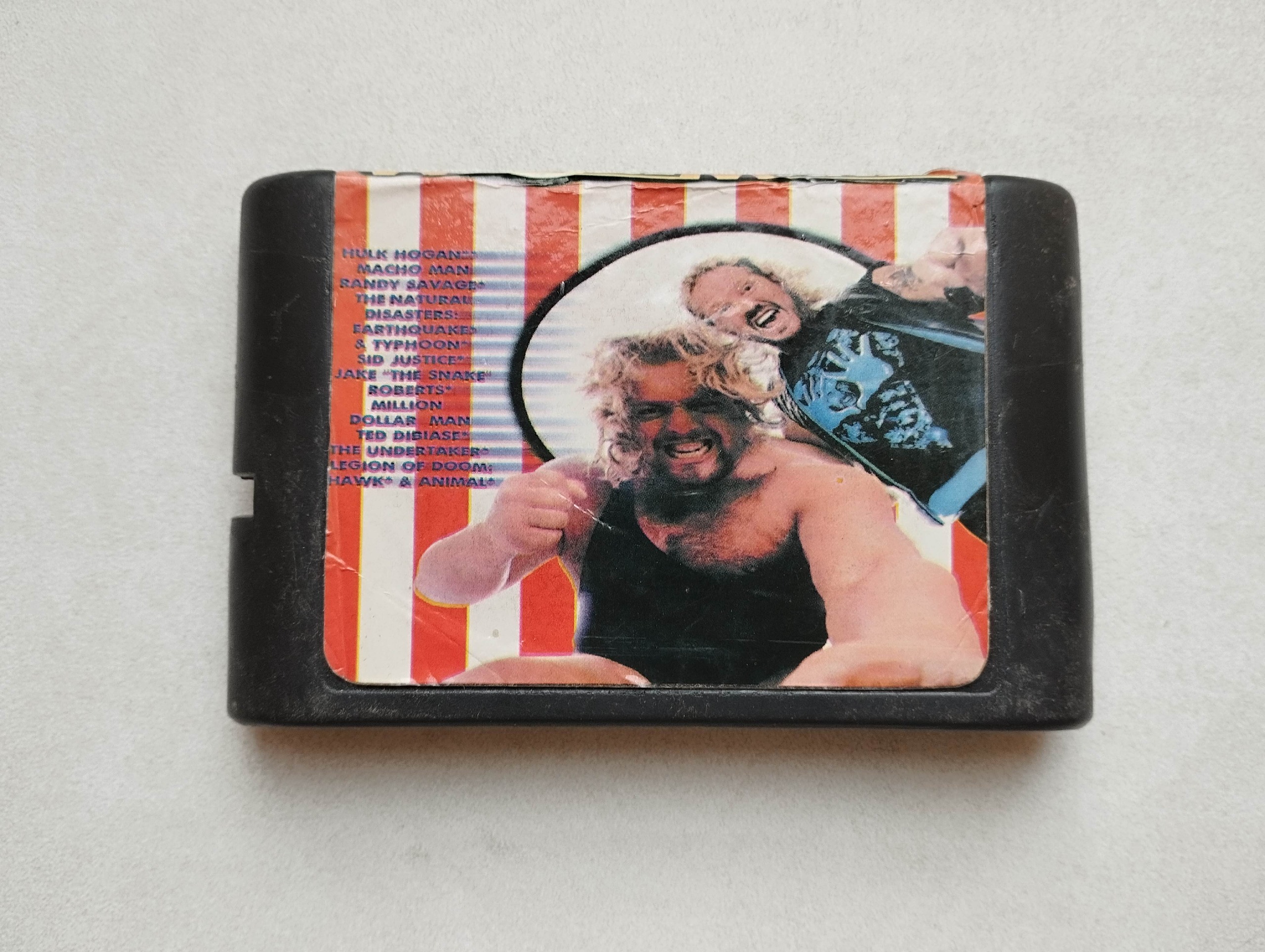 نوار سگا تک لبه کشتی کج WRESTLEMANIA