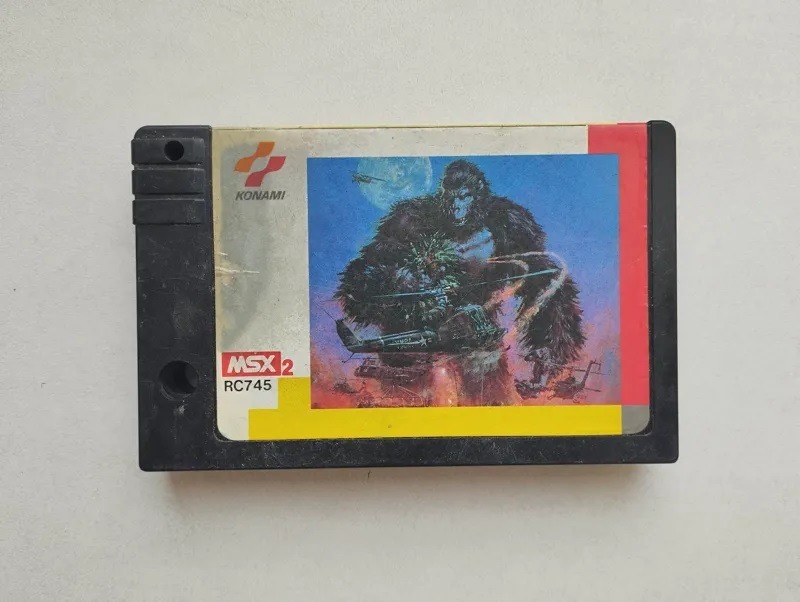 بازی نایاب ارجینال King Kong 2 JP MSX2