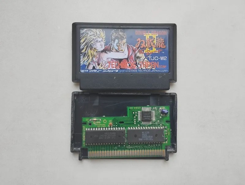 بازی فامیکوم ارجینال DOUBLE DRAGON 2