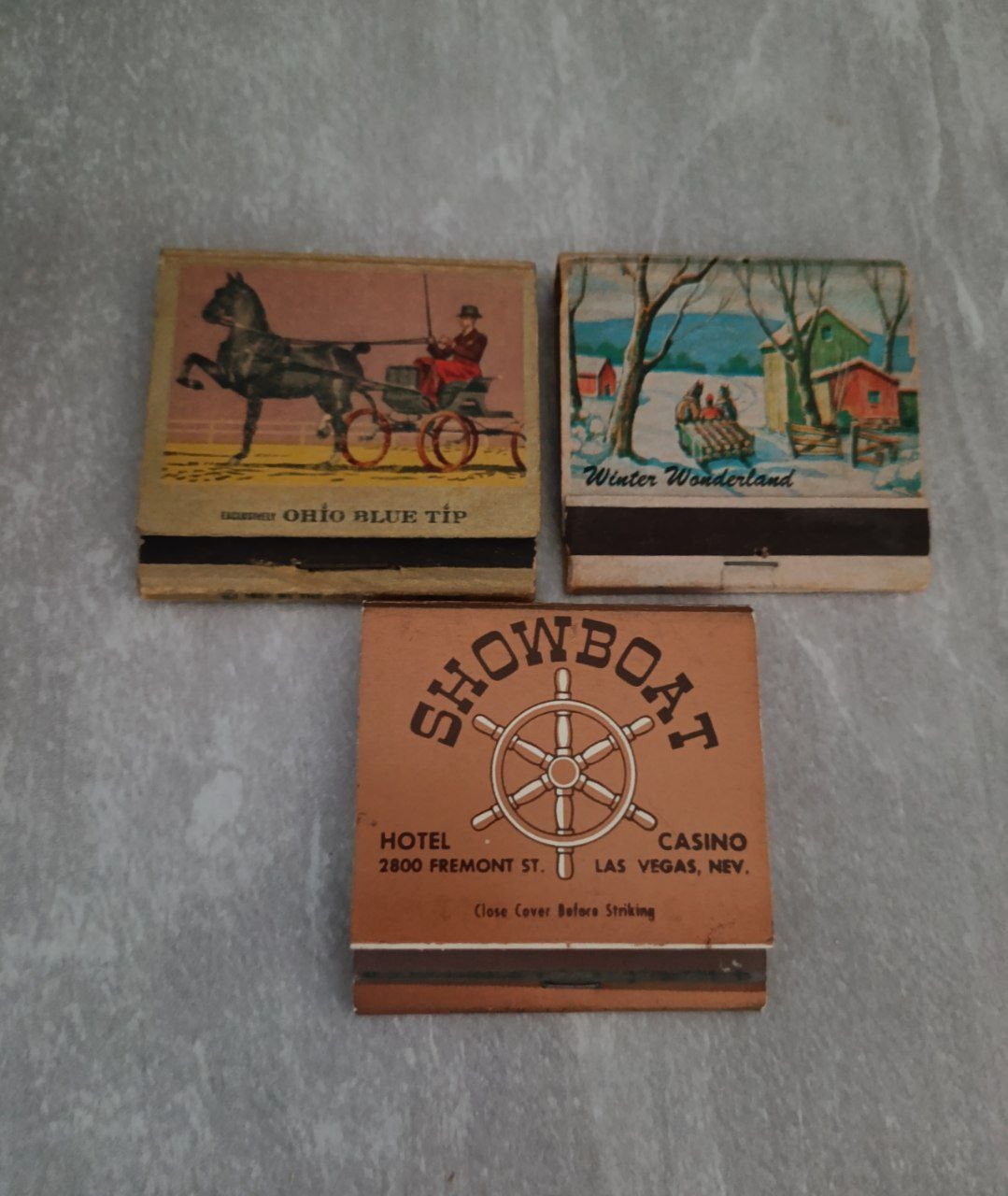 کبریت قدیمی خارجی