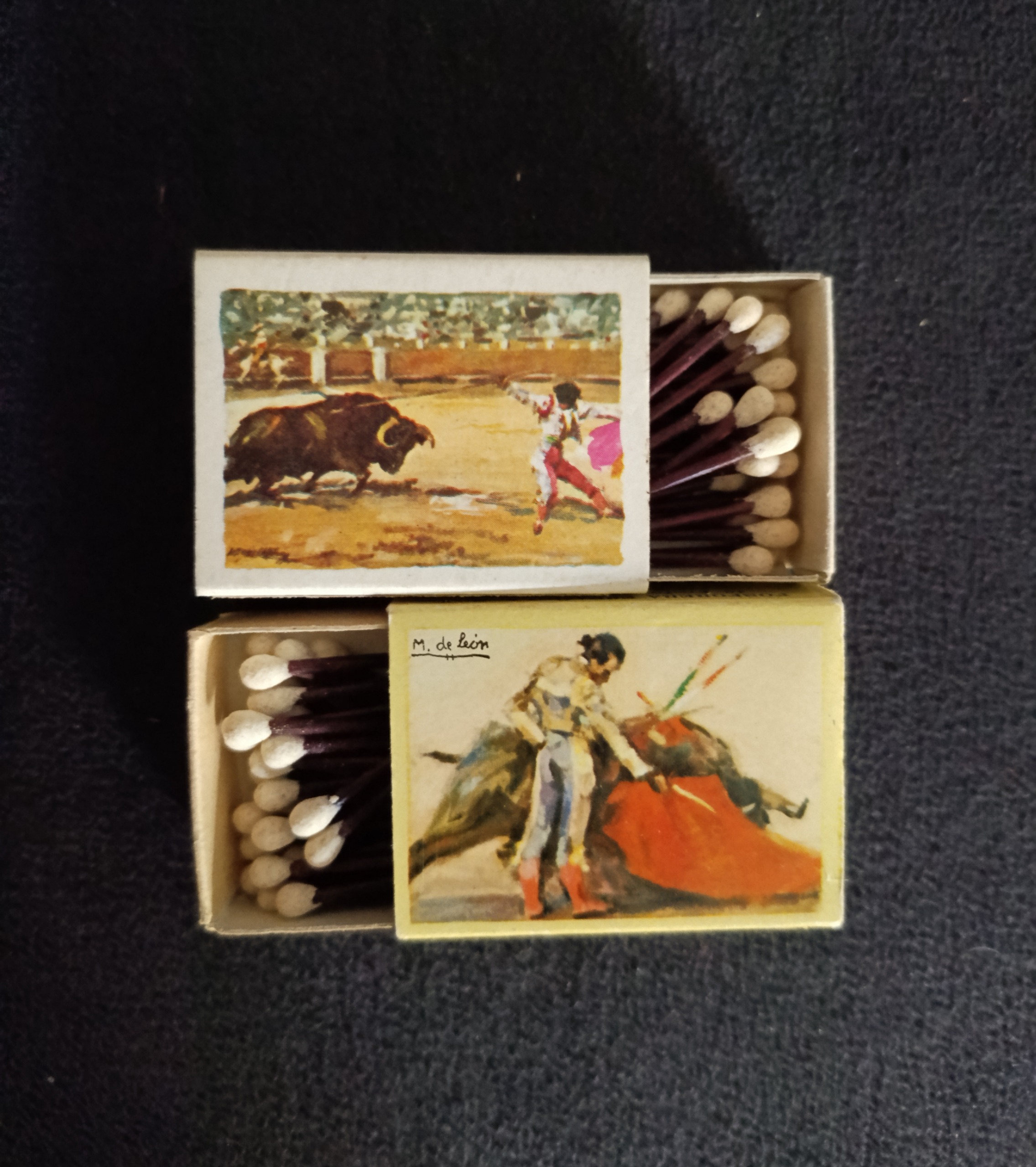 کبریت قدیمی اسپانیایی