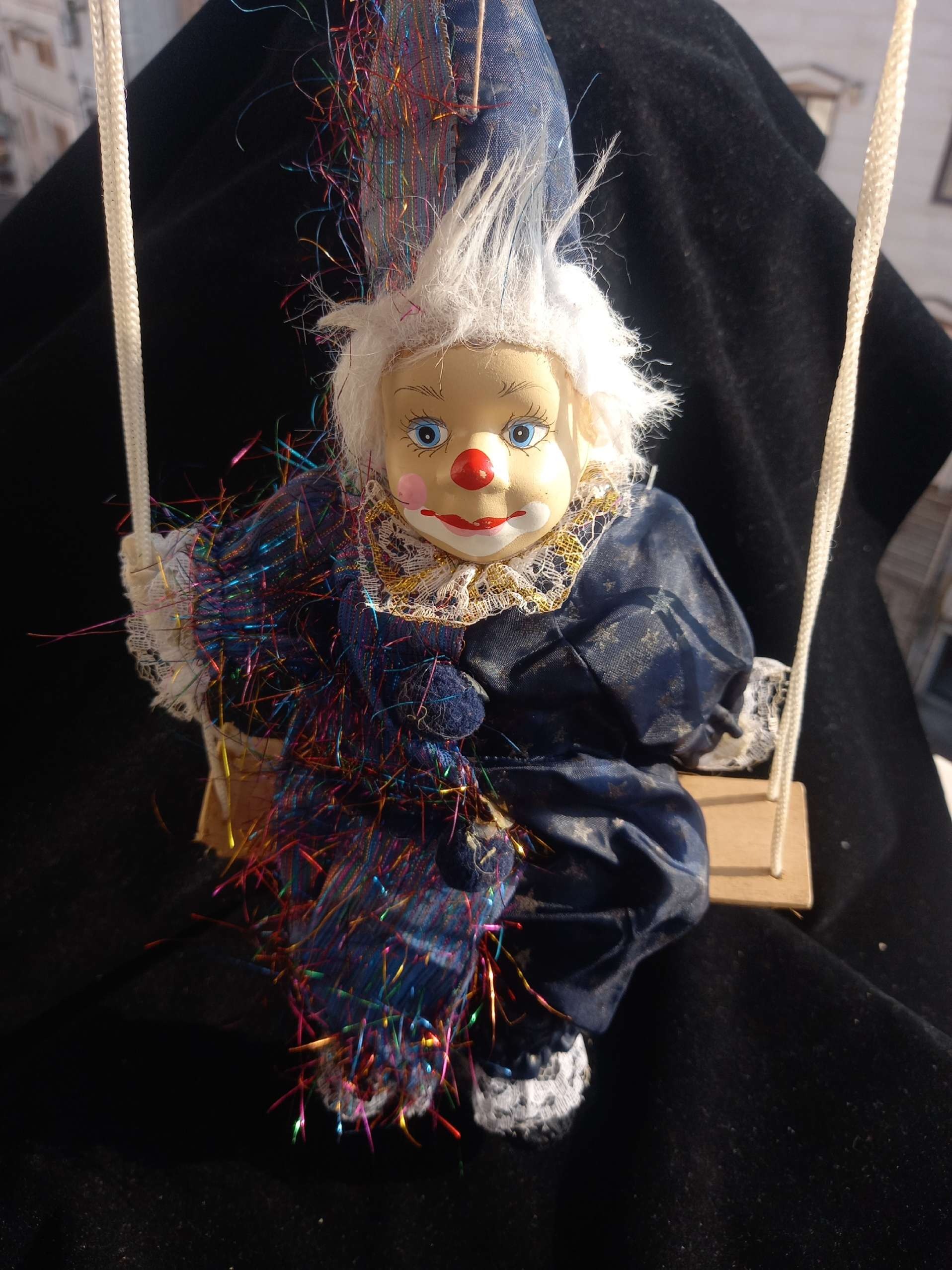 عروسک دلقک قدیمی