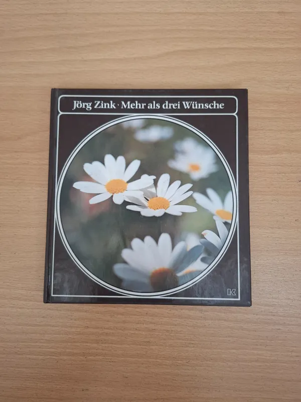 Jorge Zink Mehr als drei Wunsche کتاب شعر آلمانی