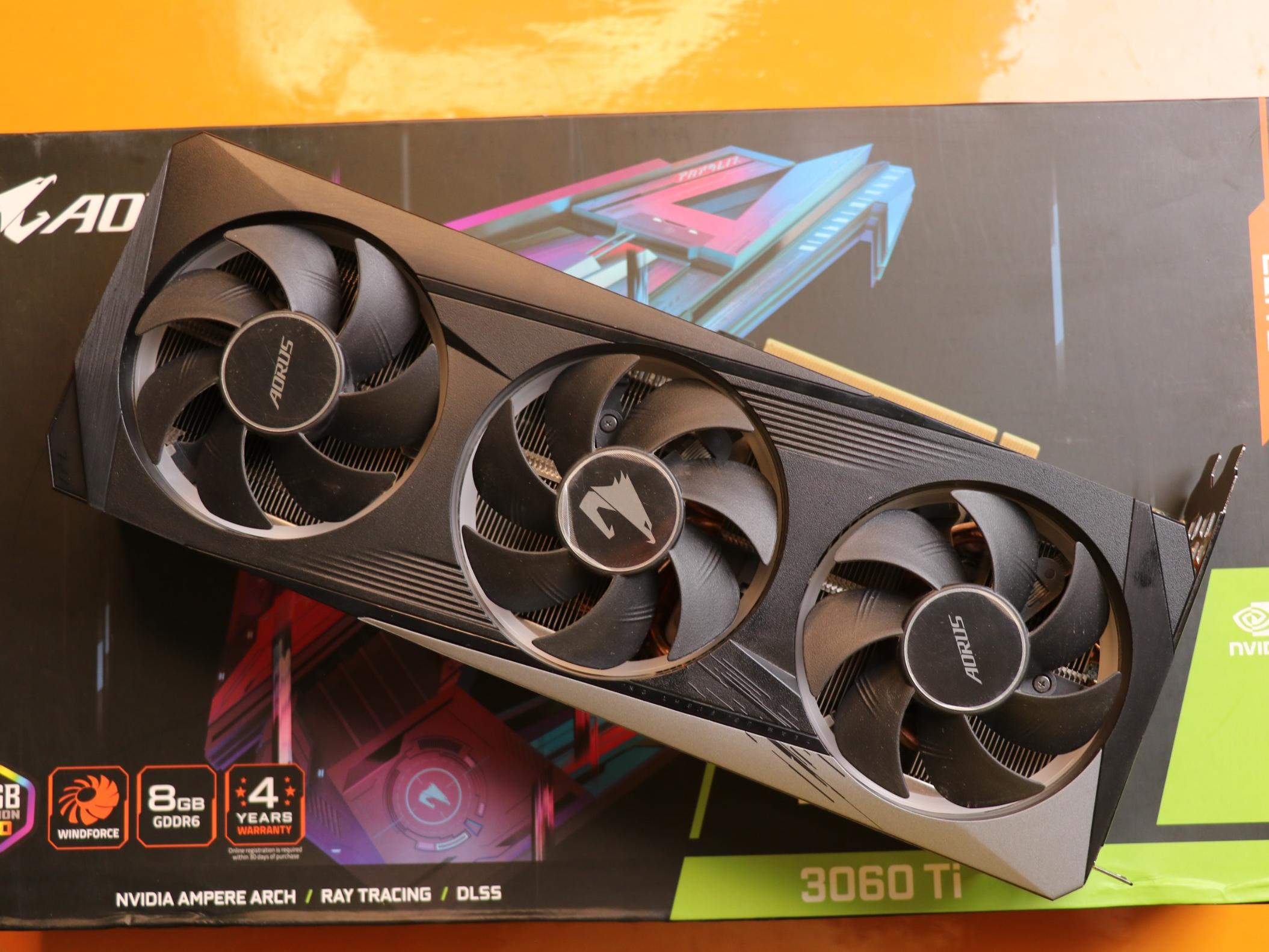 کارت گرافیک GIGABYTE AORUS RTX 3060 Ti ELITE 8G