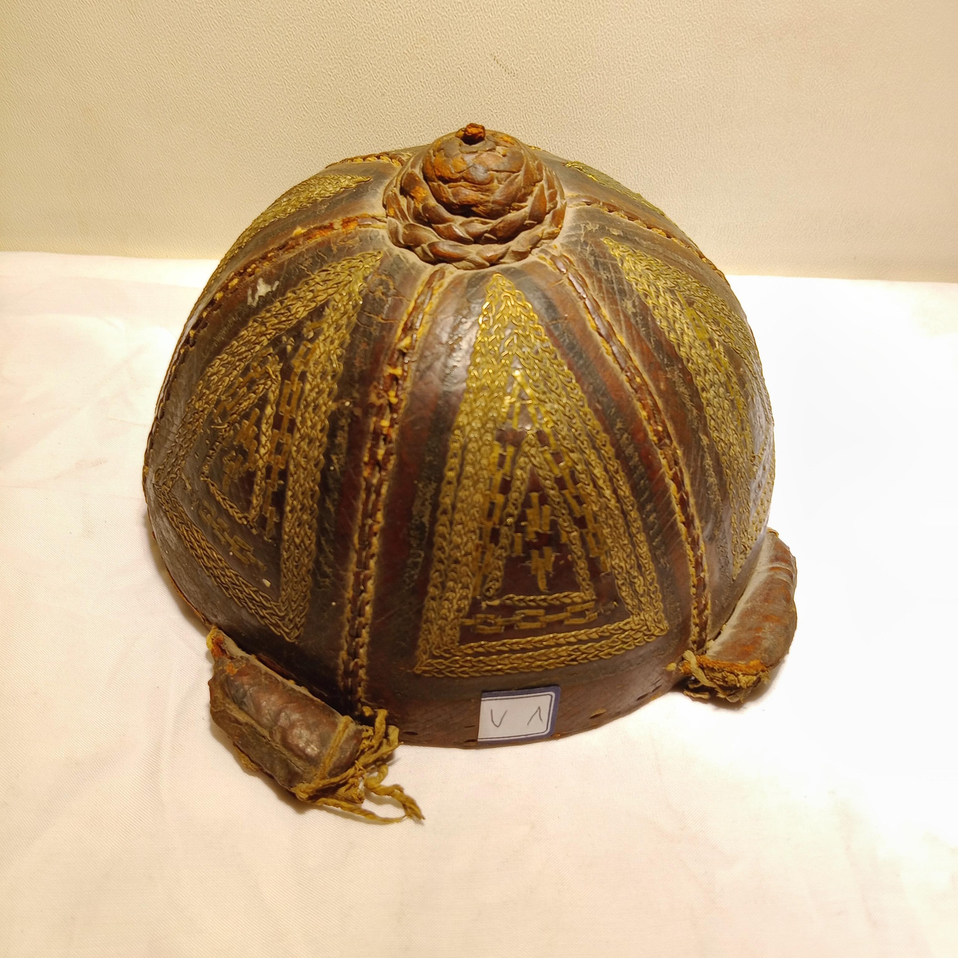 کلاه چرمی گرد
