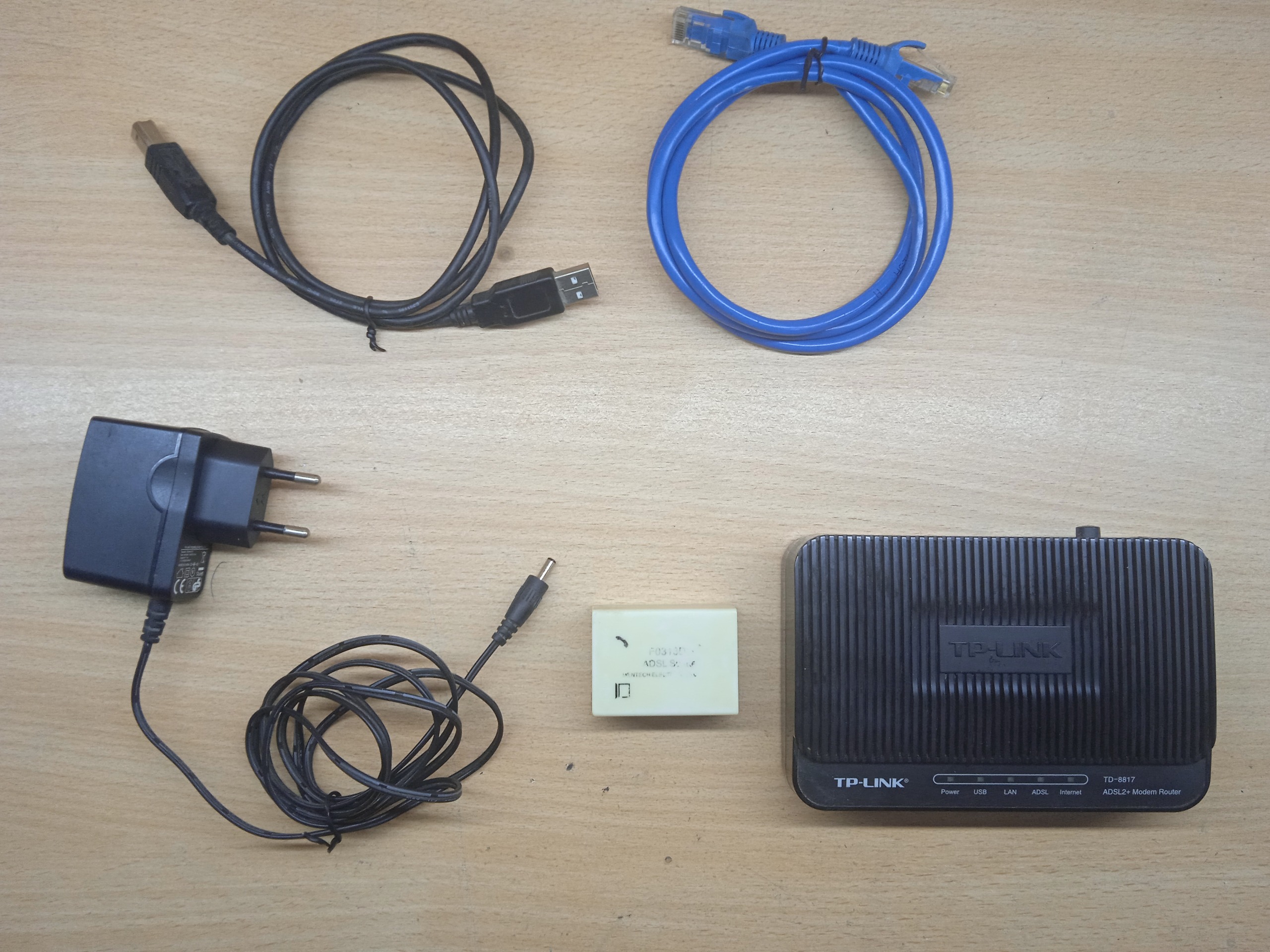 مودم روتر تی پی-لینک مدل TD8817 ADSL2