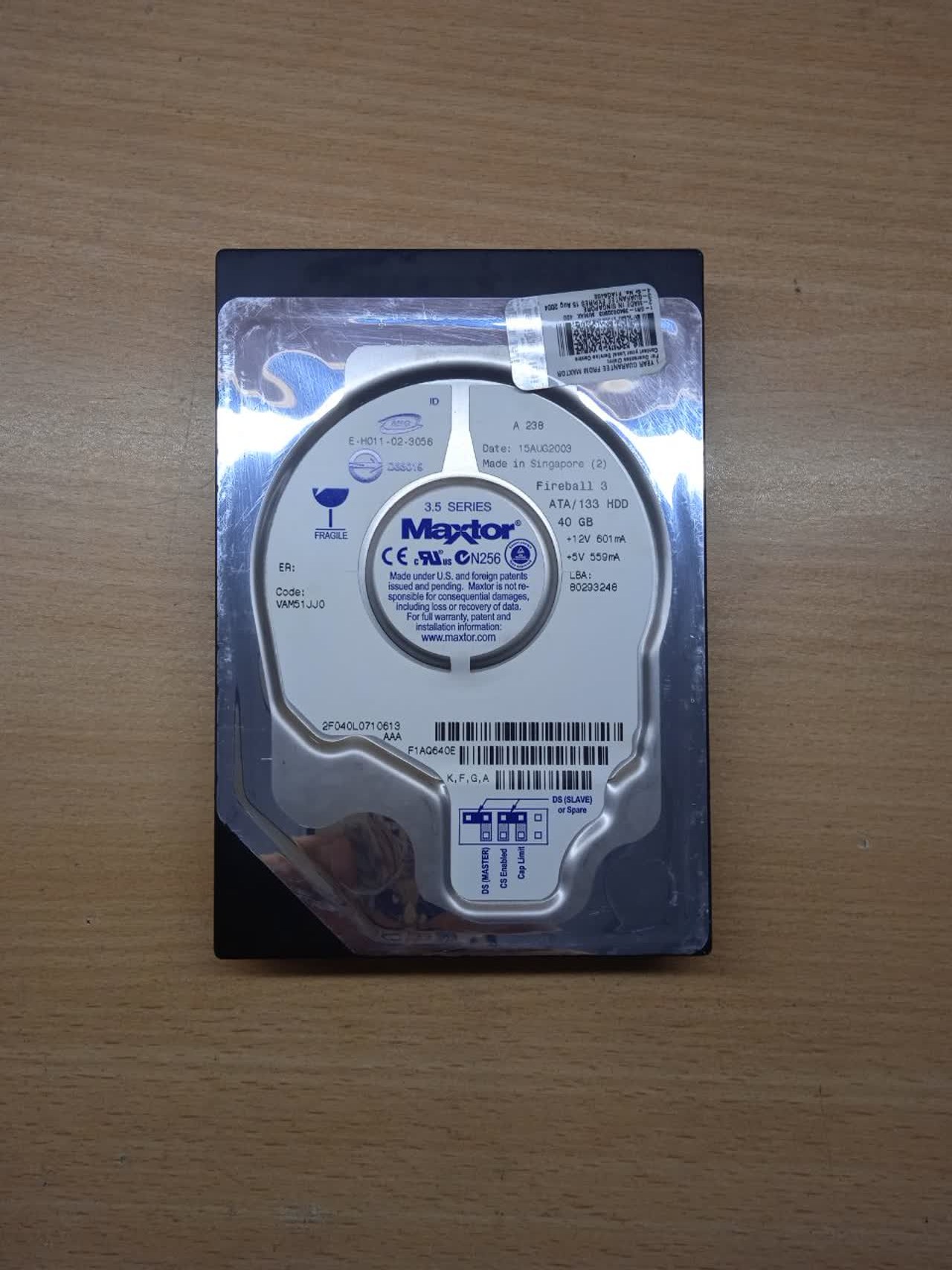 هارد مکستور 40 گیگ IDE