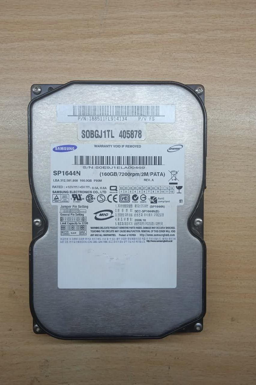 هارد 160 گیگ ساموسنگ IDE