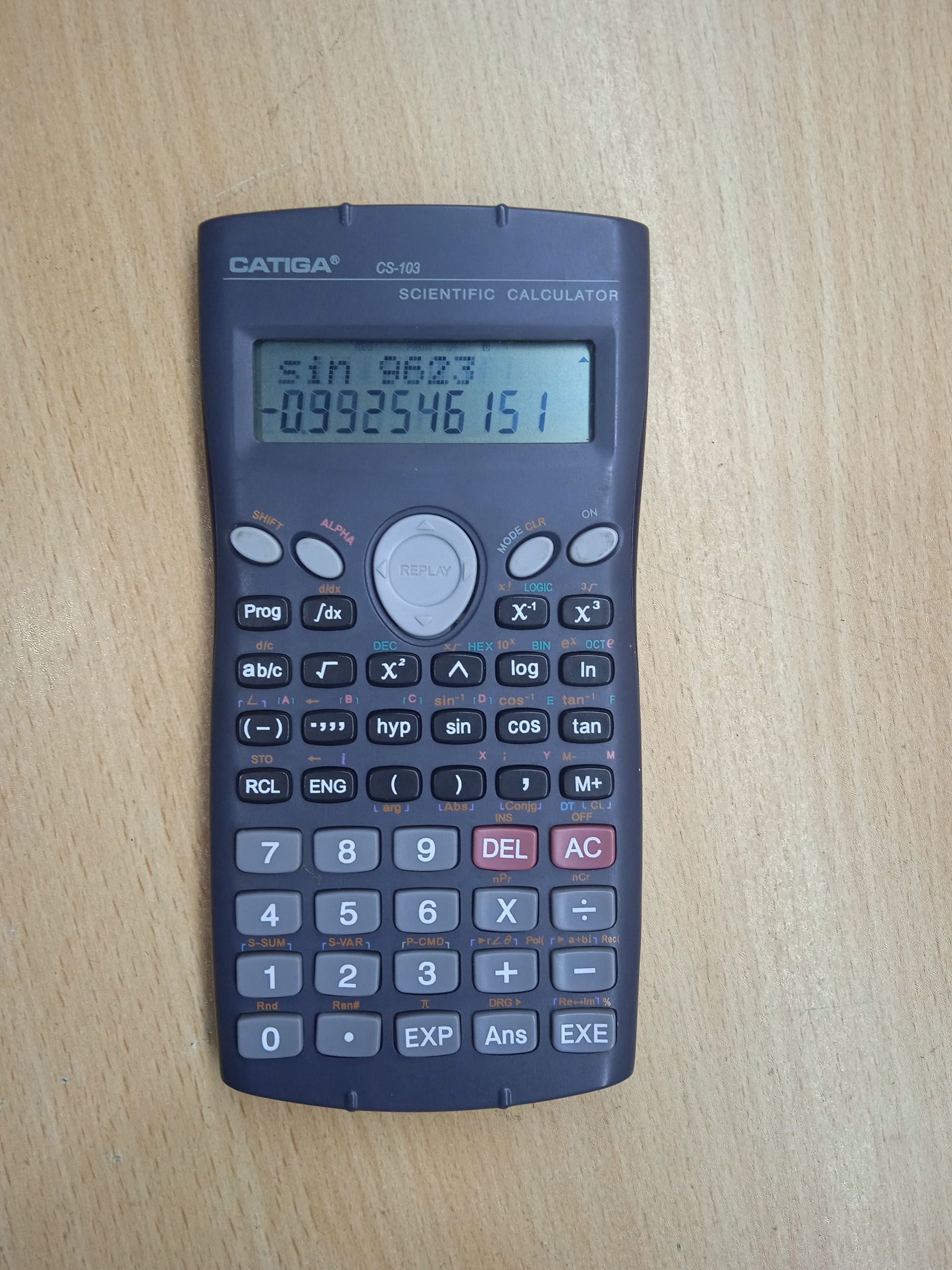 ماشین حساب مهندسی CATIGA CS-103