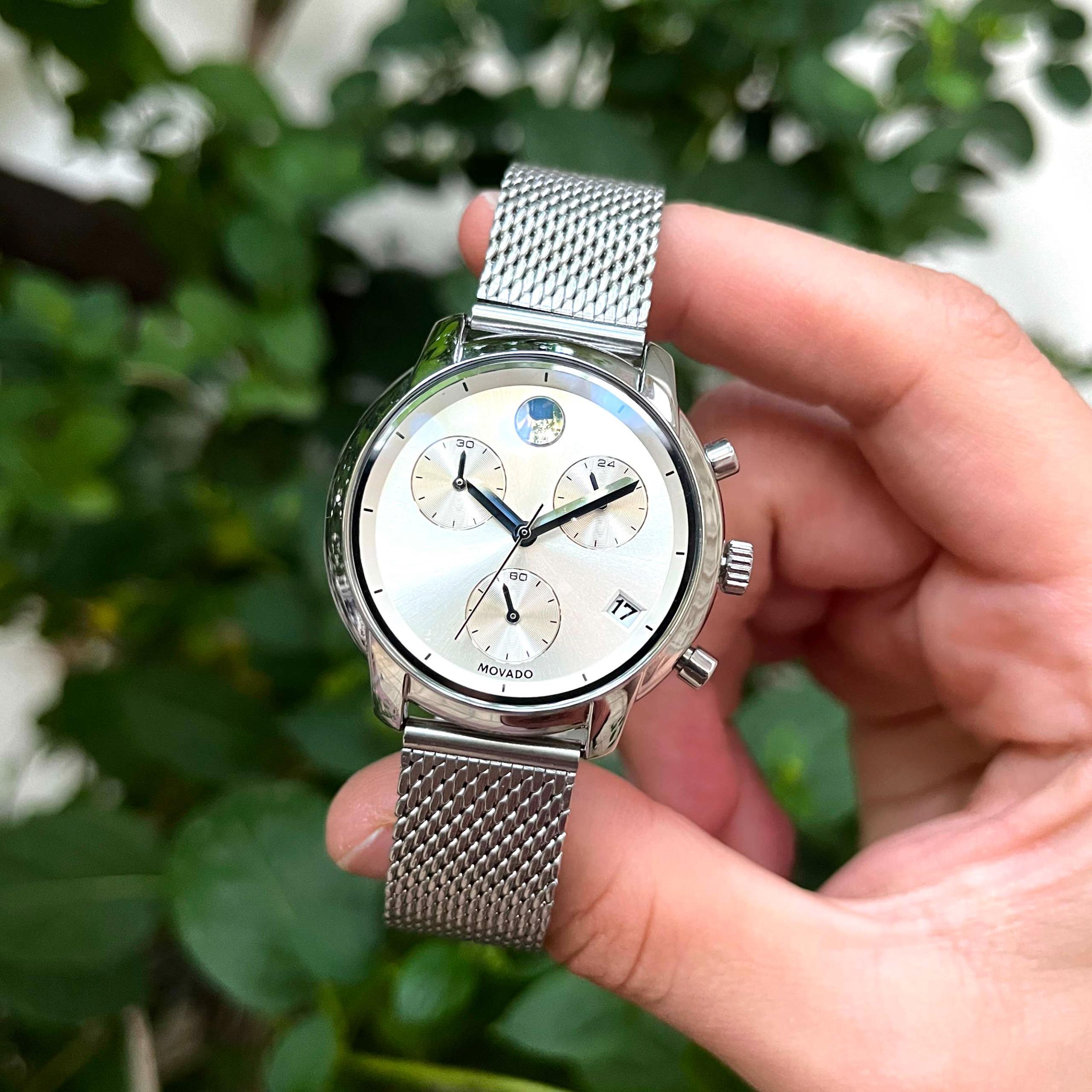 ساعت مچی زنانه موادو استیل کورنوگرف Movado
