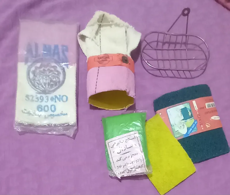 مجموعه کالاهای قدیمی منزل.جاصابون اسکاج