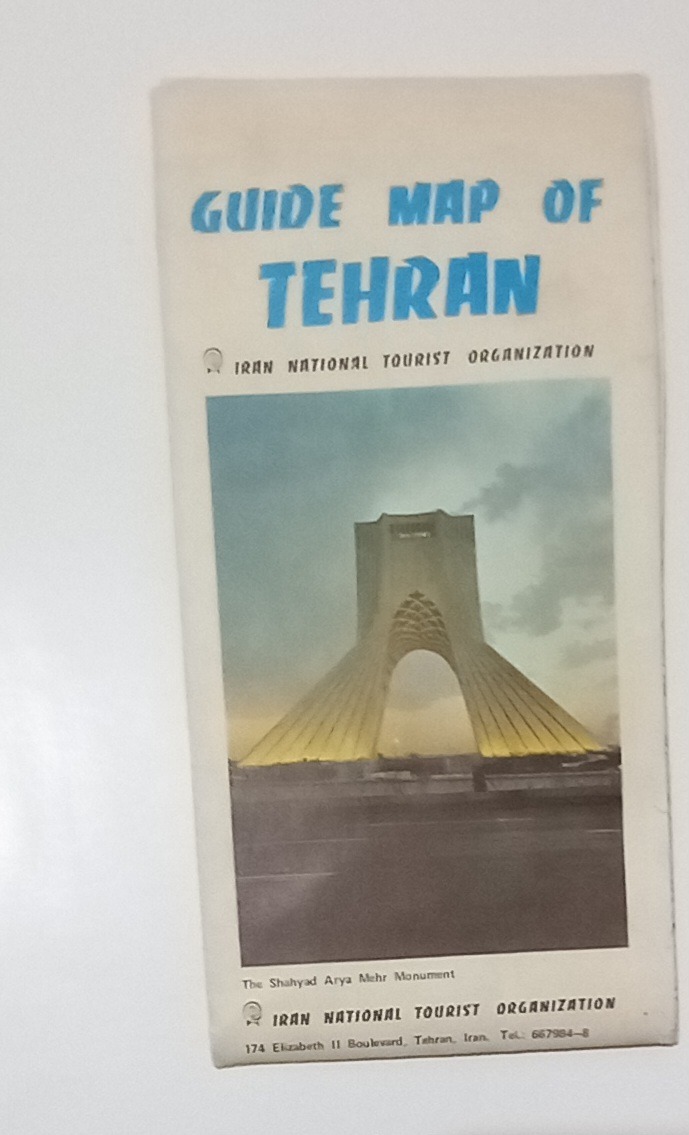 نقشه قدیمی تهران