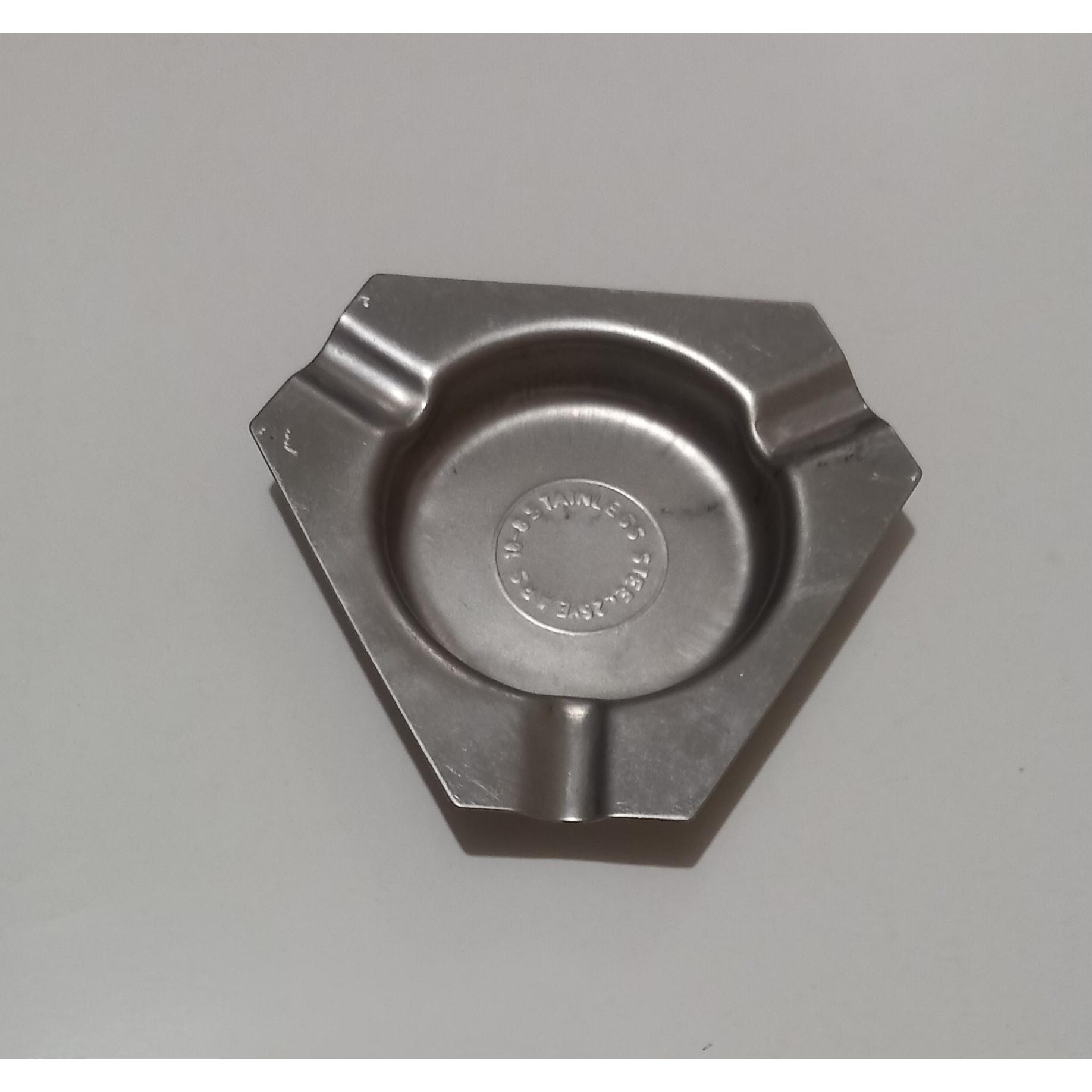 زیر سیگاری قدیمی استیل کوچک