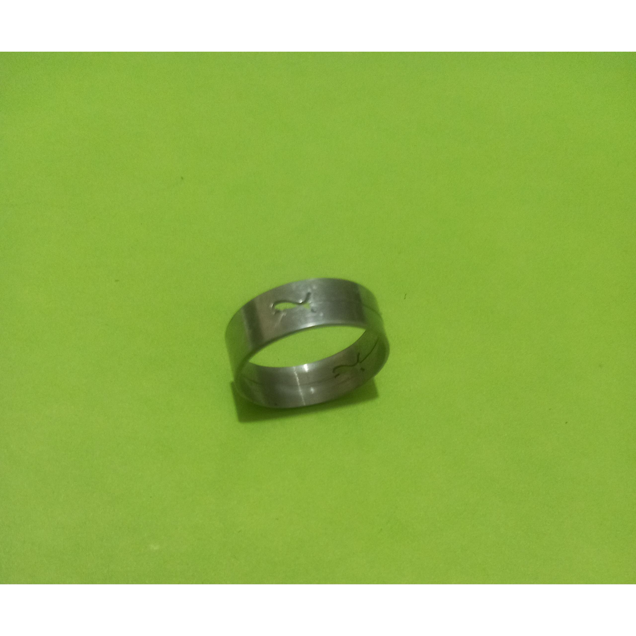 انگشتر استیل رینگ طرحدار