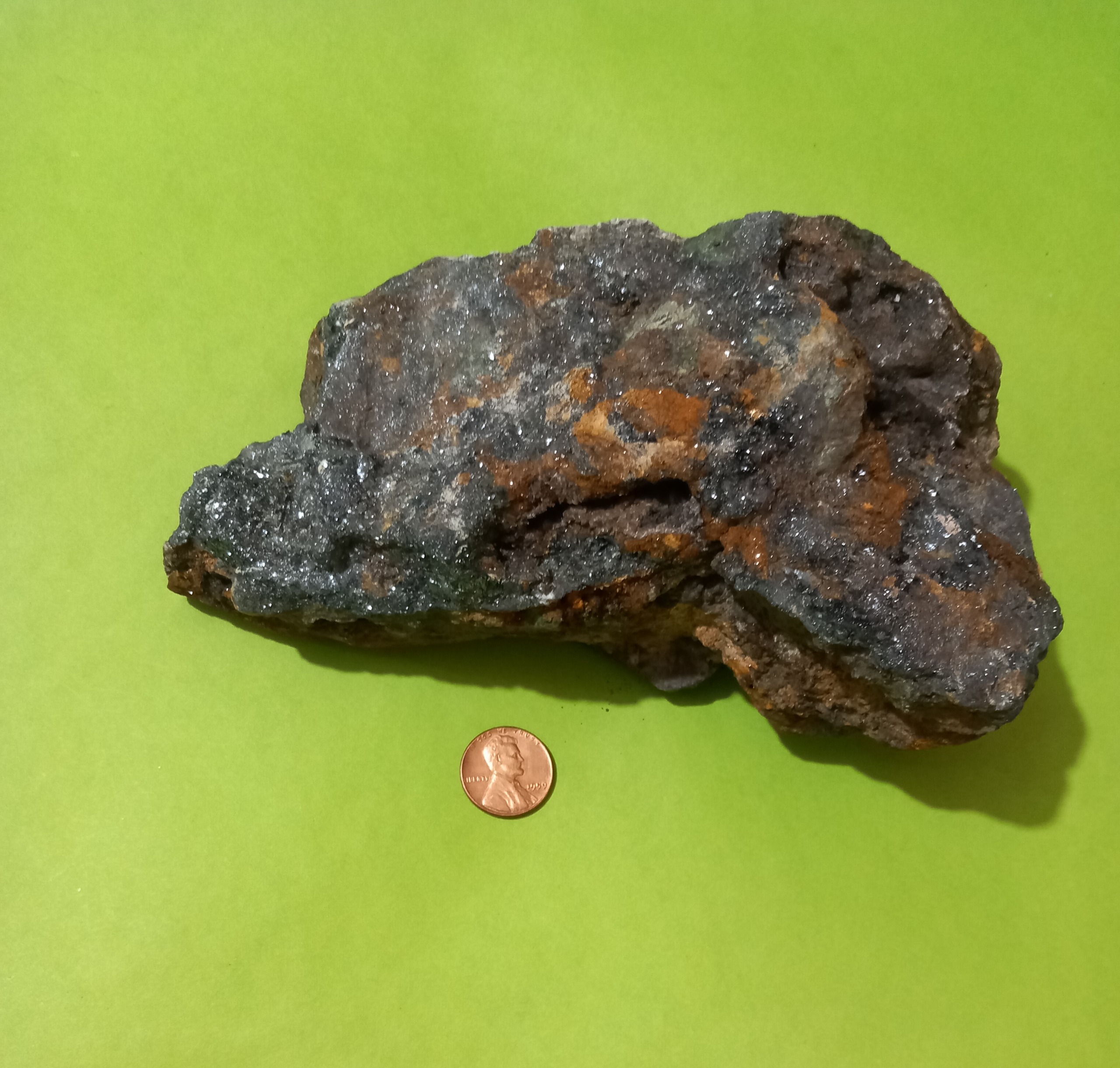 سنگ راف کلکسیونی ذرات براق و اکلیلی