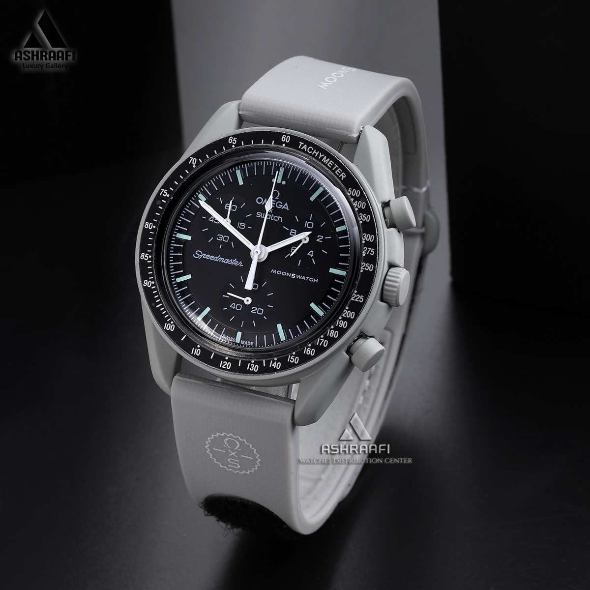 ساعت امگا سواچ بند پیو طوسی Omega x Swatch-02