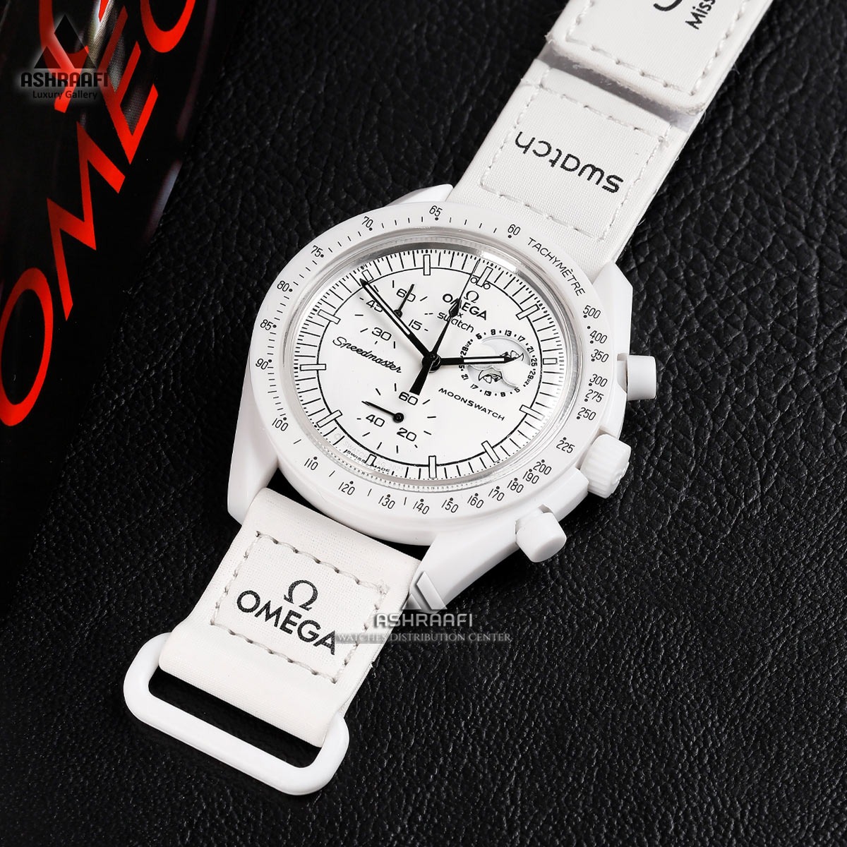 ساعت امگا سواچ سفید Omega x Swatch BeK1