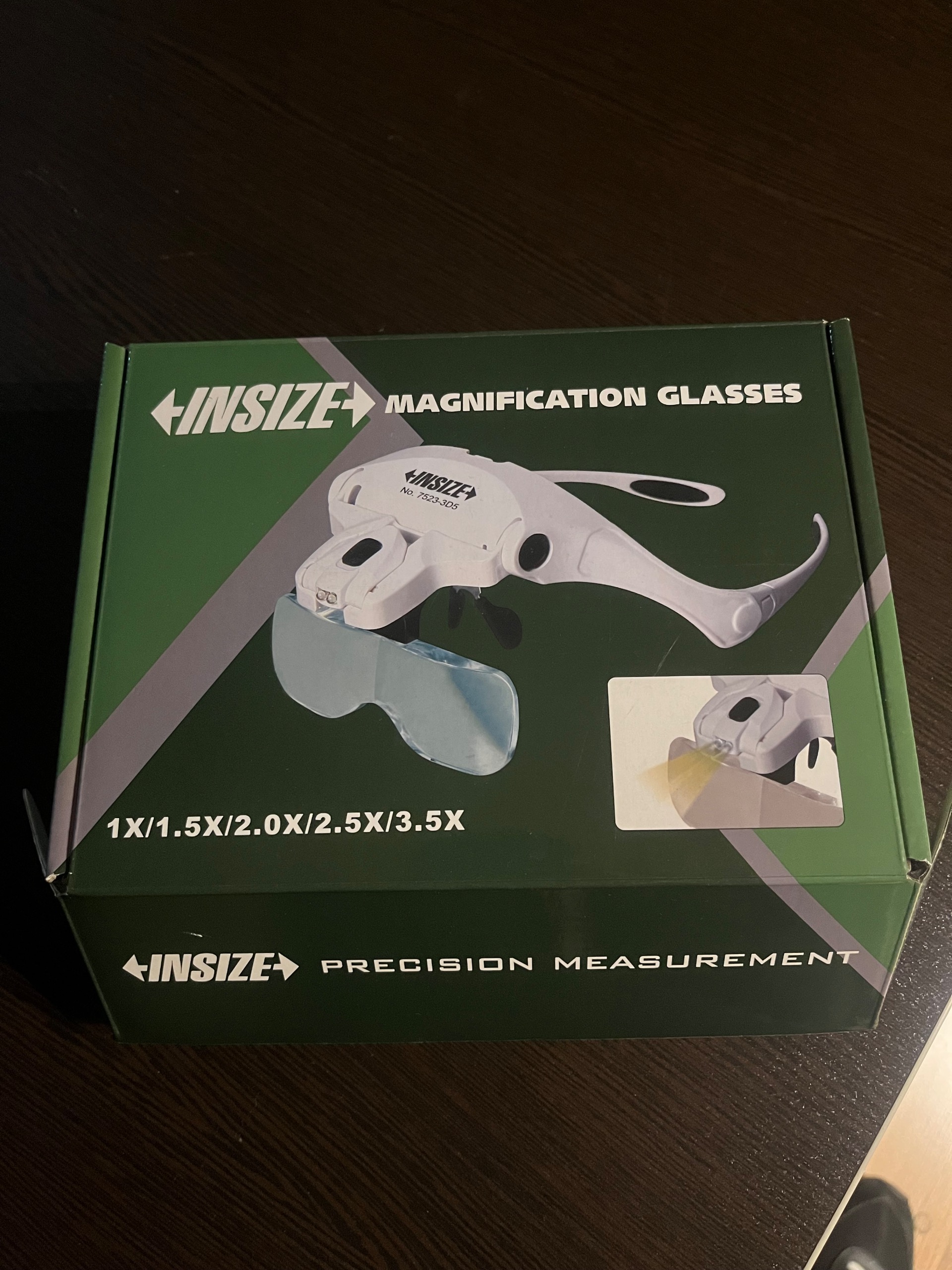 عینک ذره بینی اینسایز