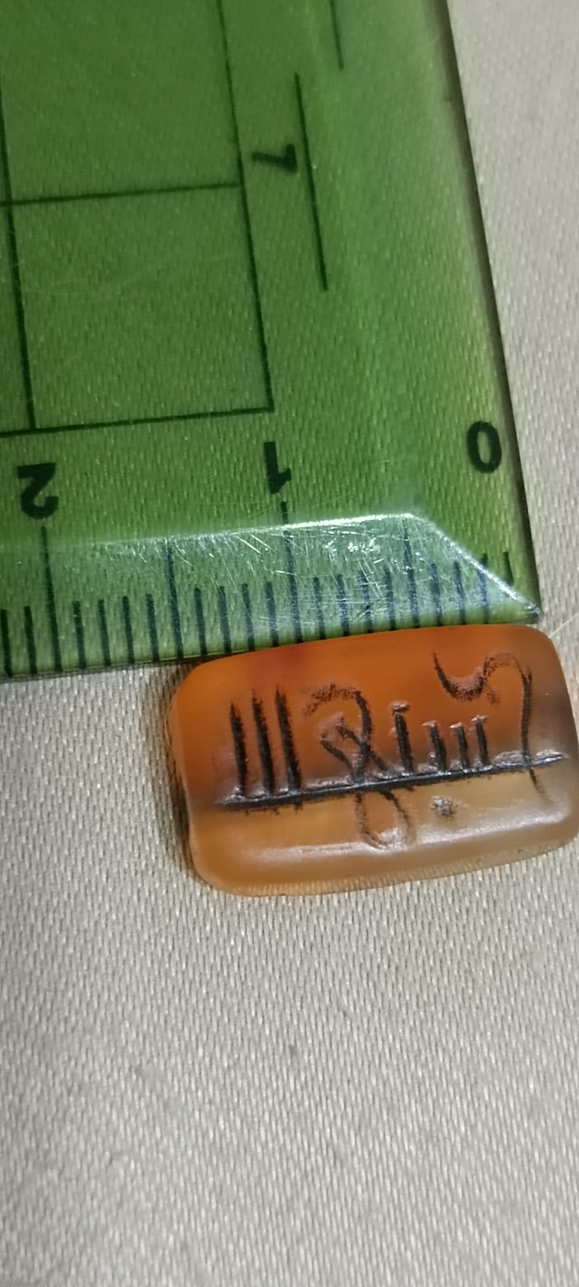 نگین عقیق قدیمی