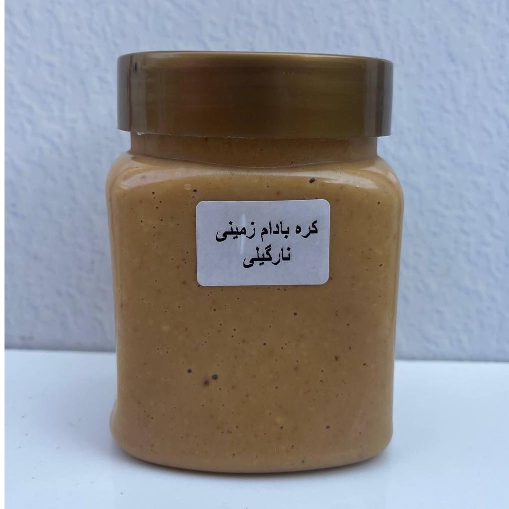 کره بادام زمینی نارگیلی