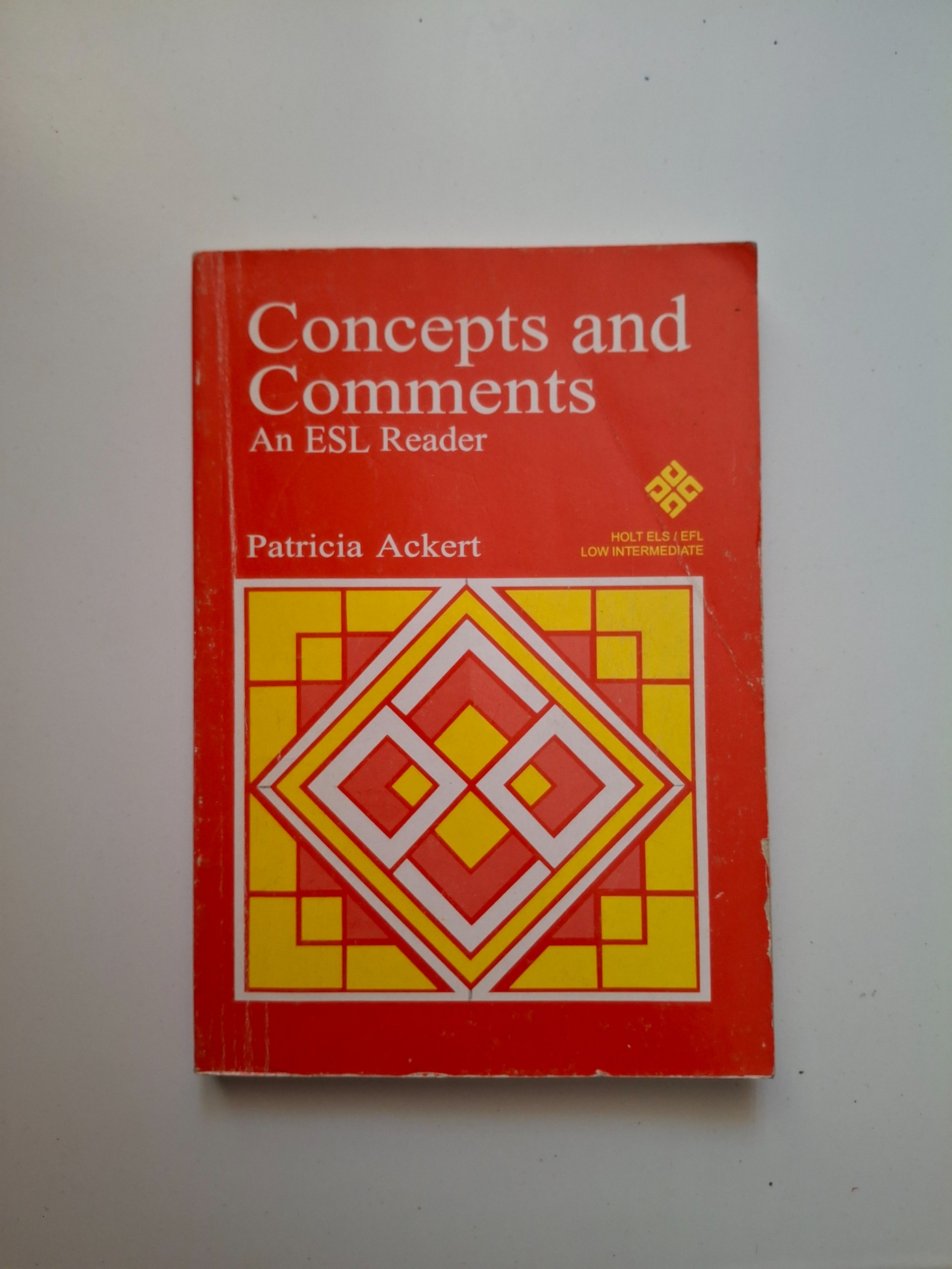 Concepts and Comments