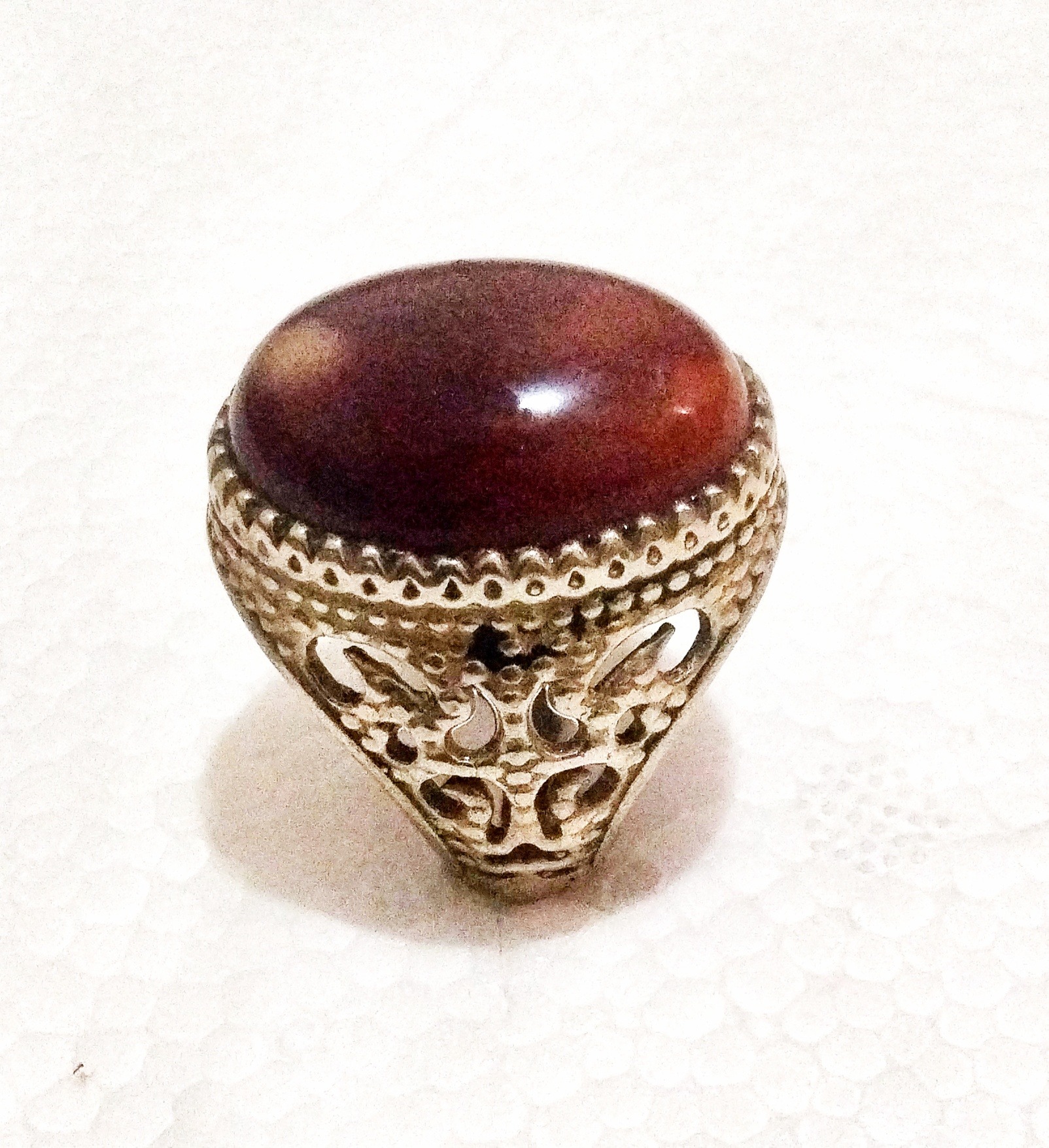 انگشتر بینظیر عقیق سلطانی