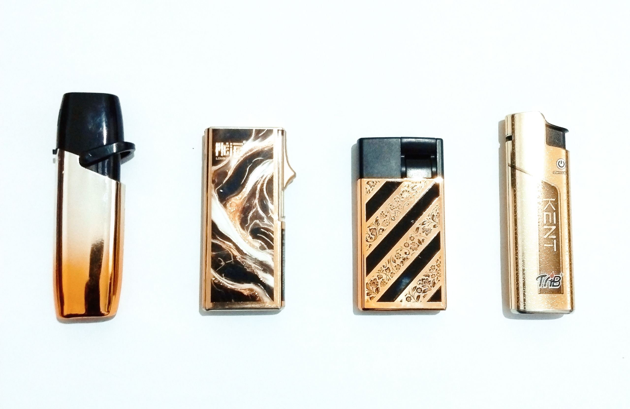 4 عدد فندک اتمی فلزی و مقاوم