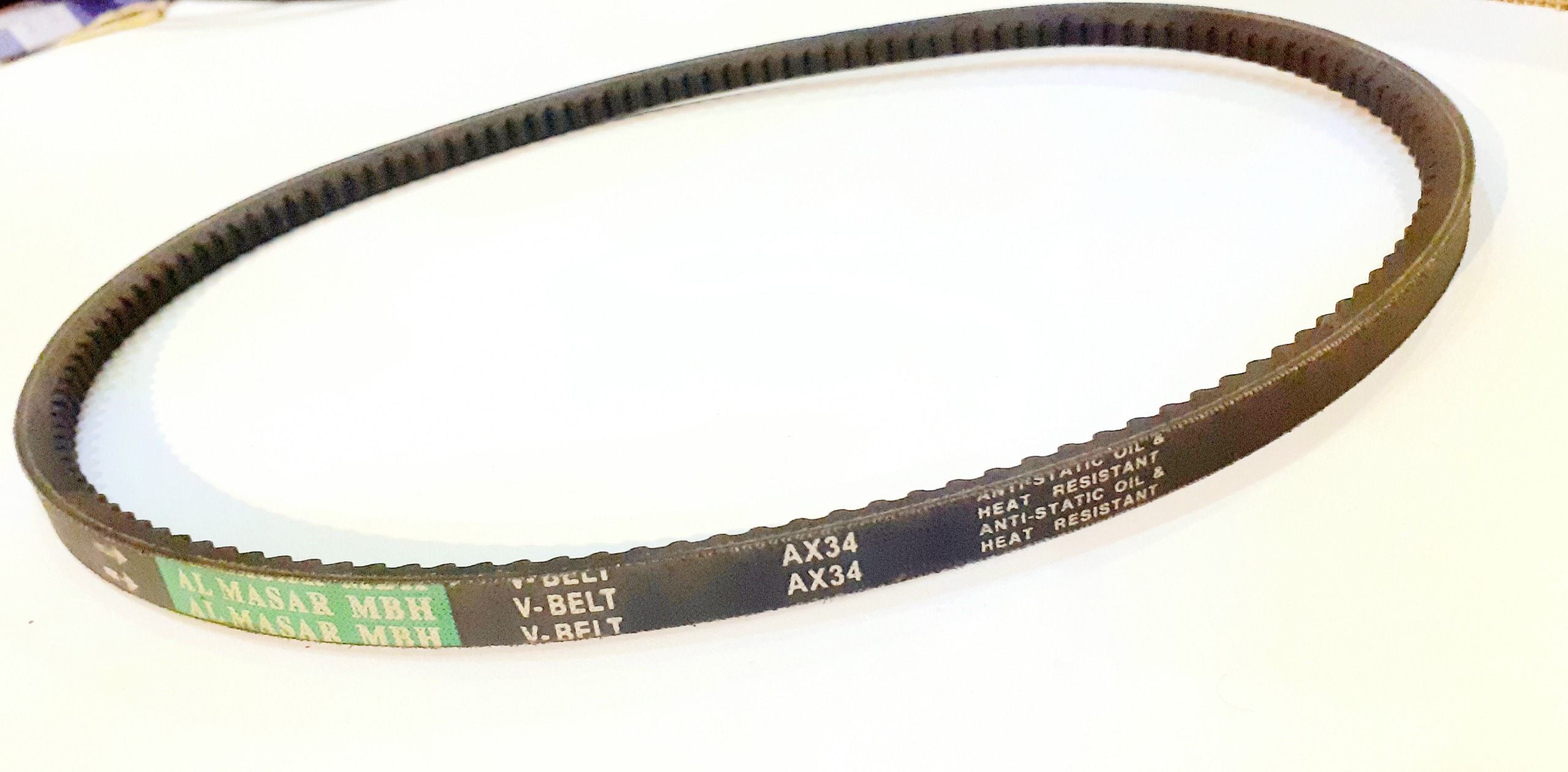 تسمه کولر پراید قدیم المسار AL MASAR V-BELT AX34