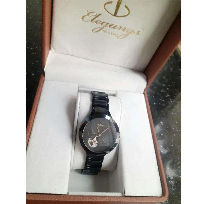 ساعت مچی زنانه الگنگس مدل SA8118-705B ELEGANGS