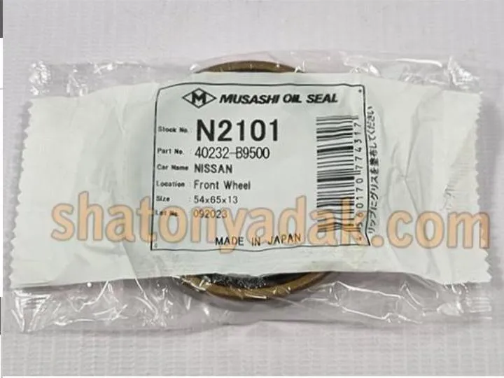 کاسه نمد چرخ نیسان برند موساشی ژاپن N2101