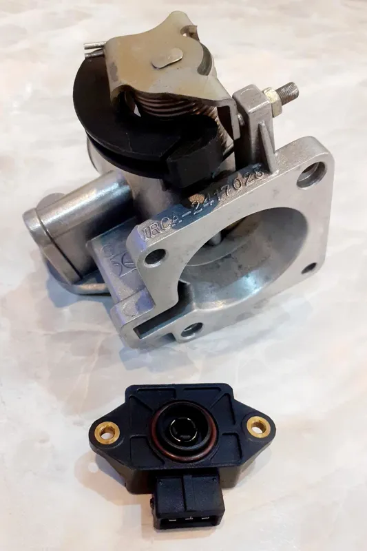 دریچه گاز پراید ایرگا اصلی ایران کاربرات