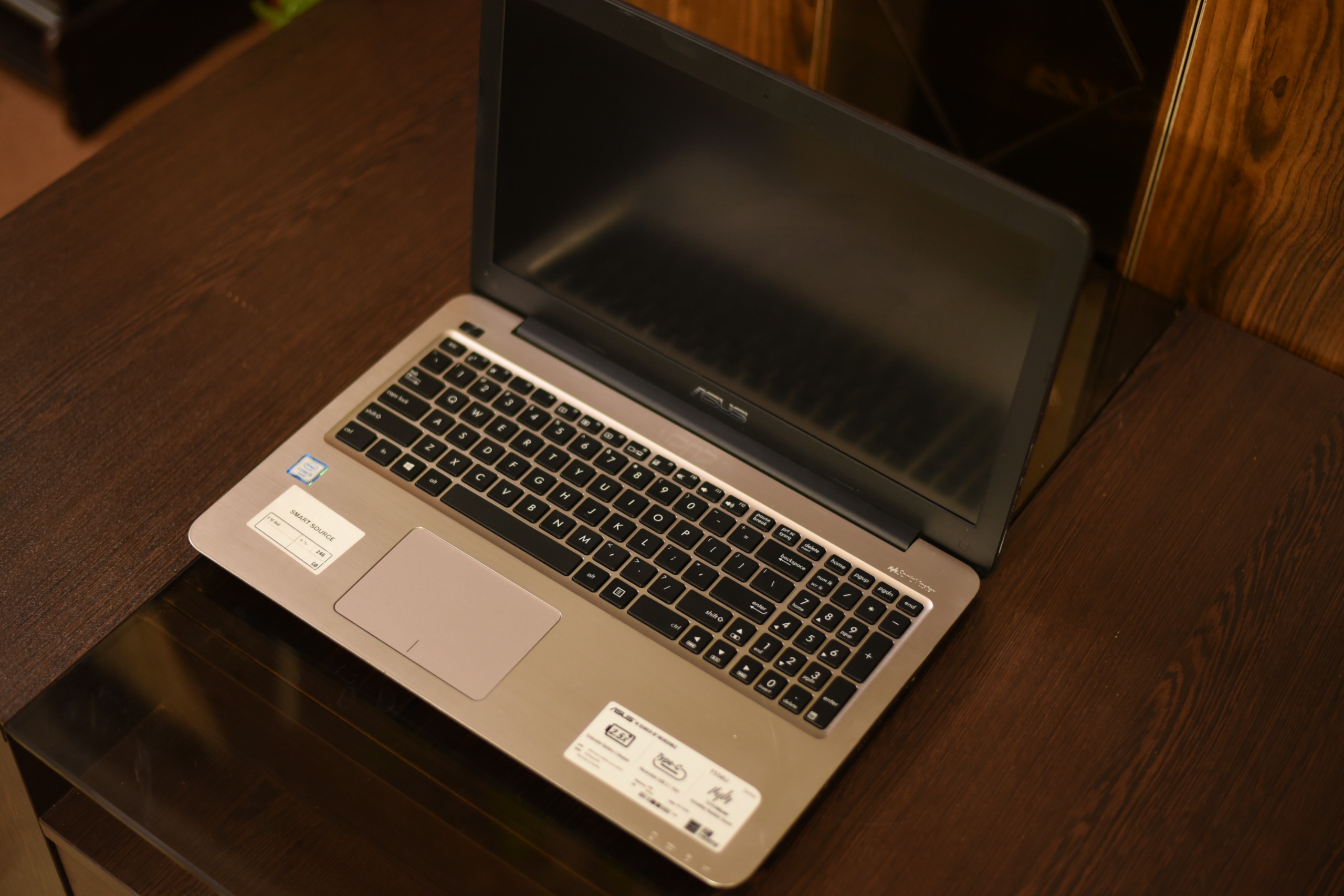 لپ تاپ طلایی ASUS F555 U لپ تاپ لبتاپ لپ تاپ