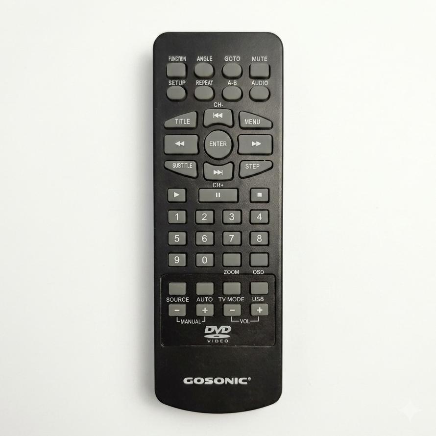 ریموت کنترل DVD PLAYER GOSONIC
