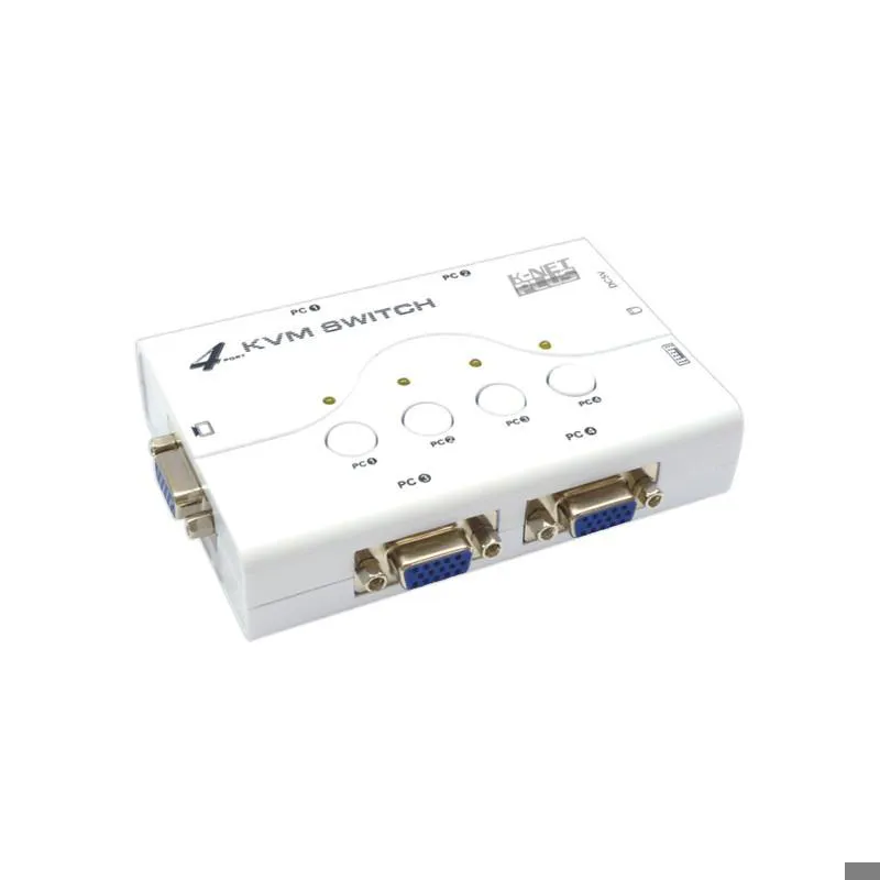 سوییچ VGA KVM چهار پورت PS2 کی نت پلاس مدلKP-P614