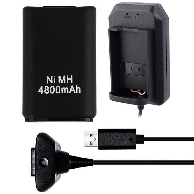 باتری و شارژر دسته بازی XBox 360 RF-1310S