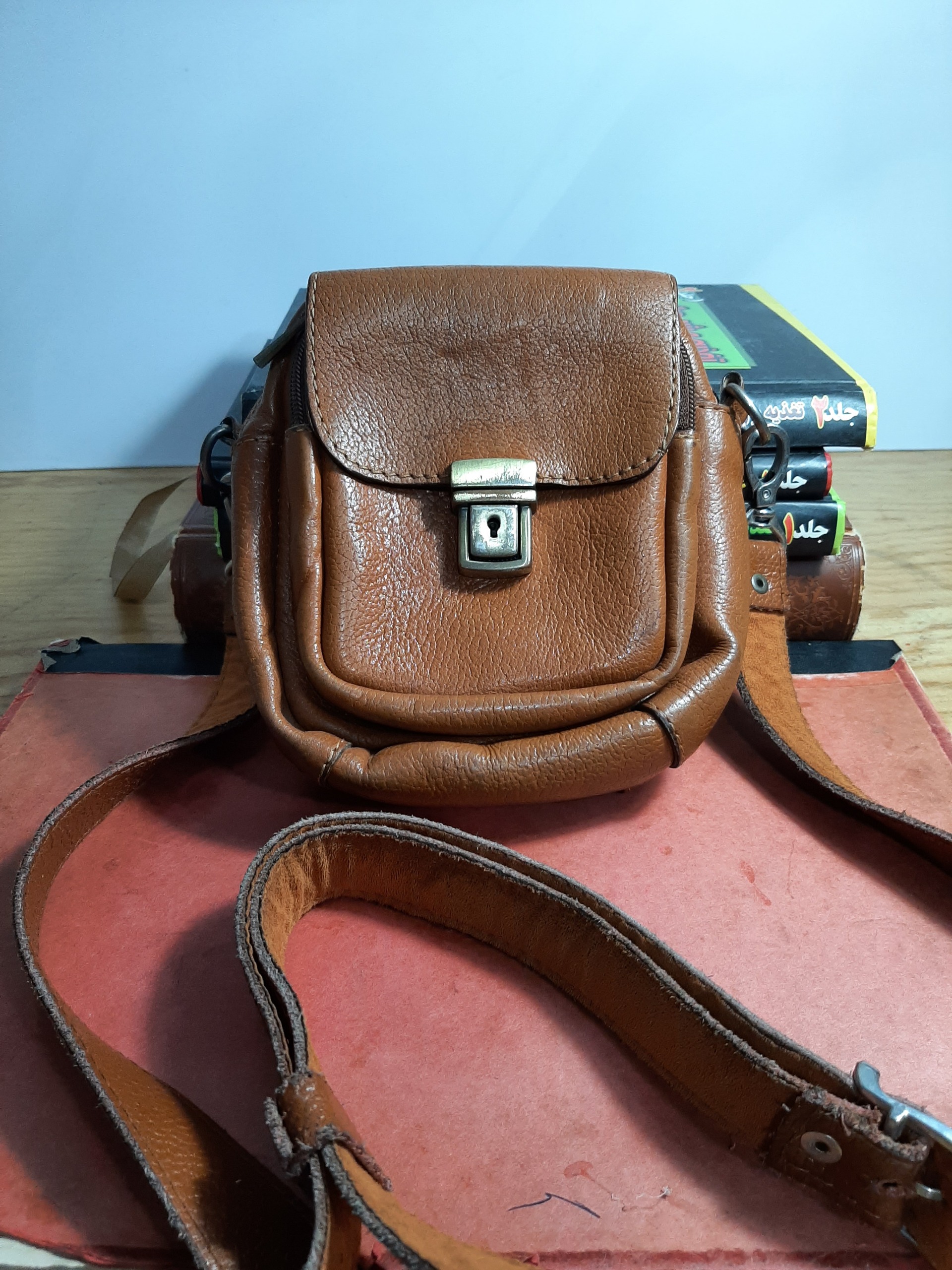 کیف دوشی مردانه چرمی