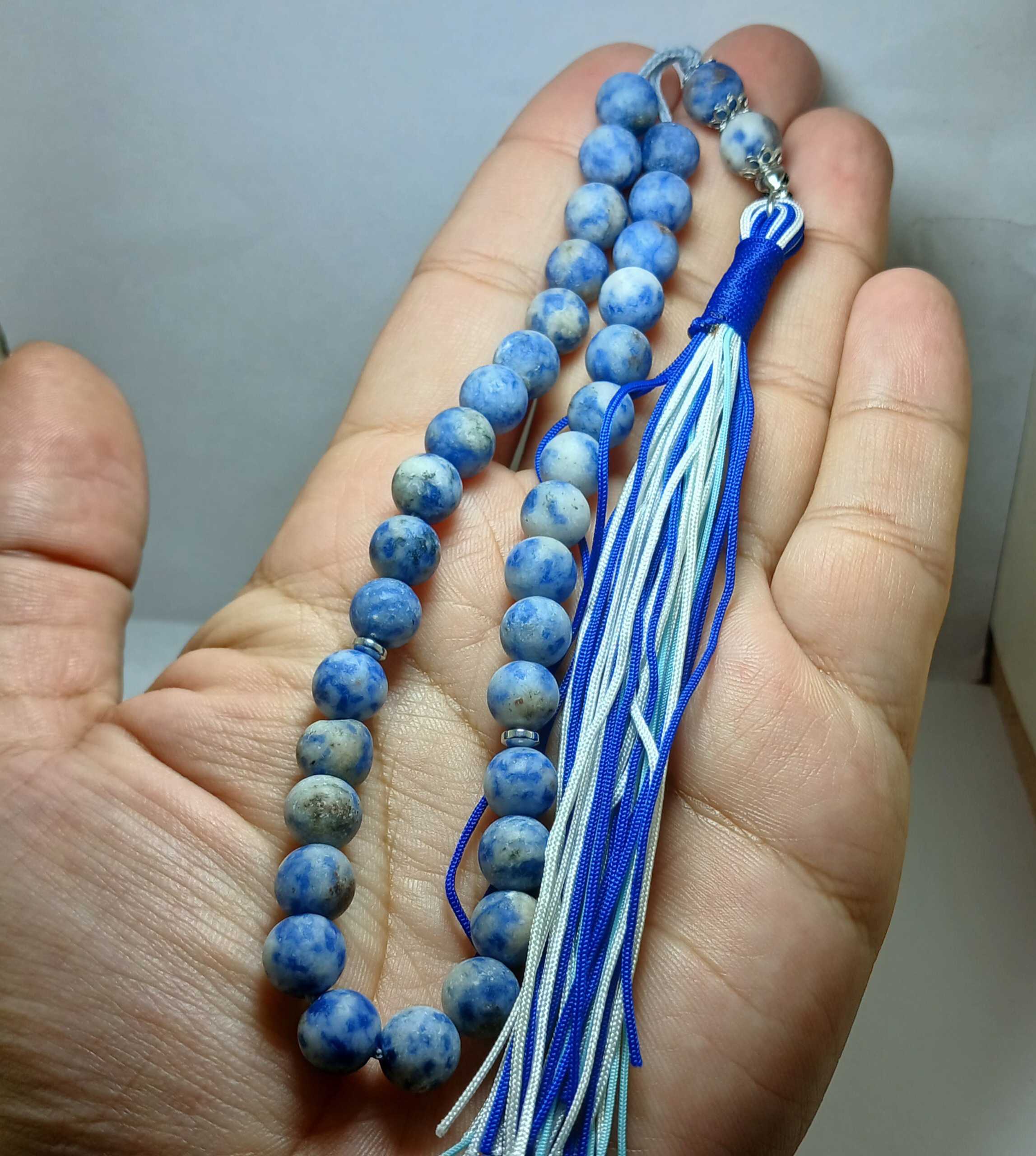 تسبیح 33 تایی سورالیت مهره 8 میل