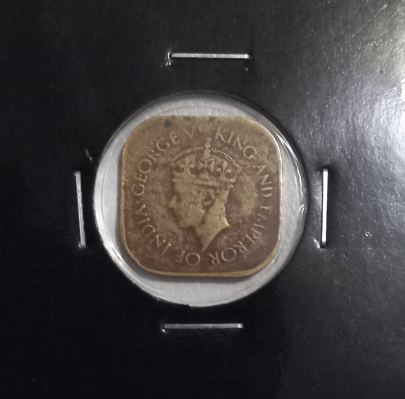 سکه 5 سنت 1943 سیلان مستعمره بریتانیا