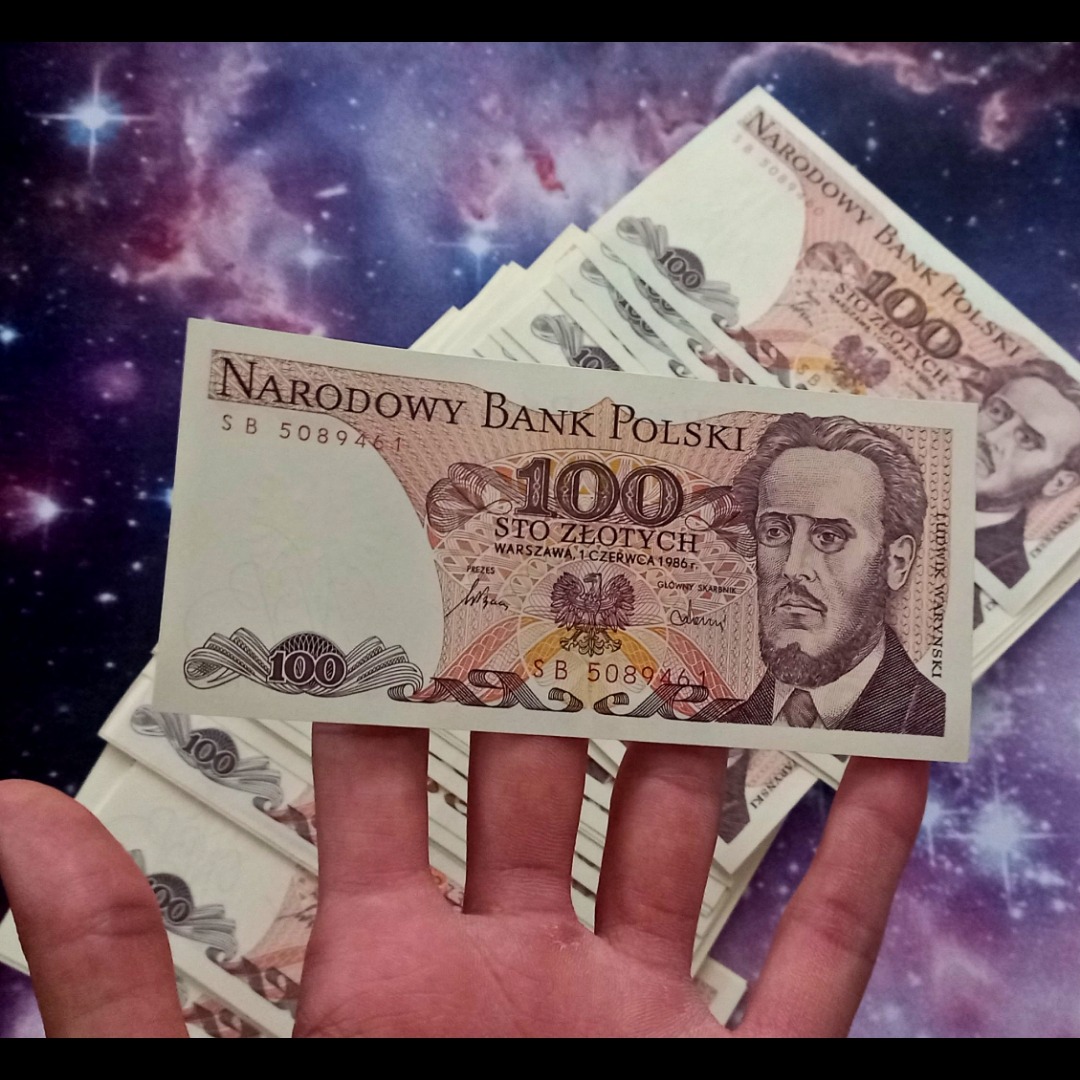 اسکناس 100 زلوتی 1986 لهستان