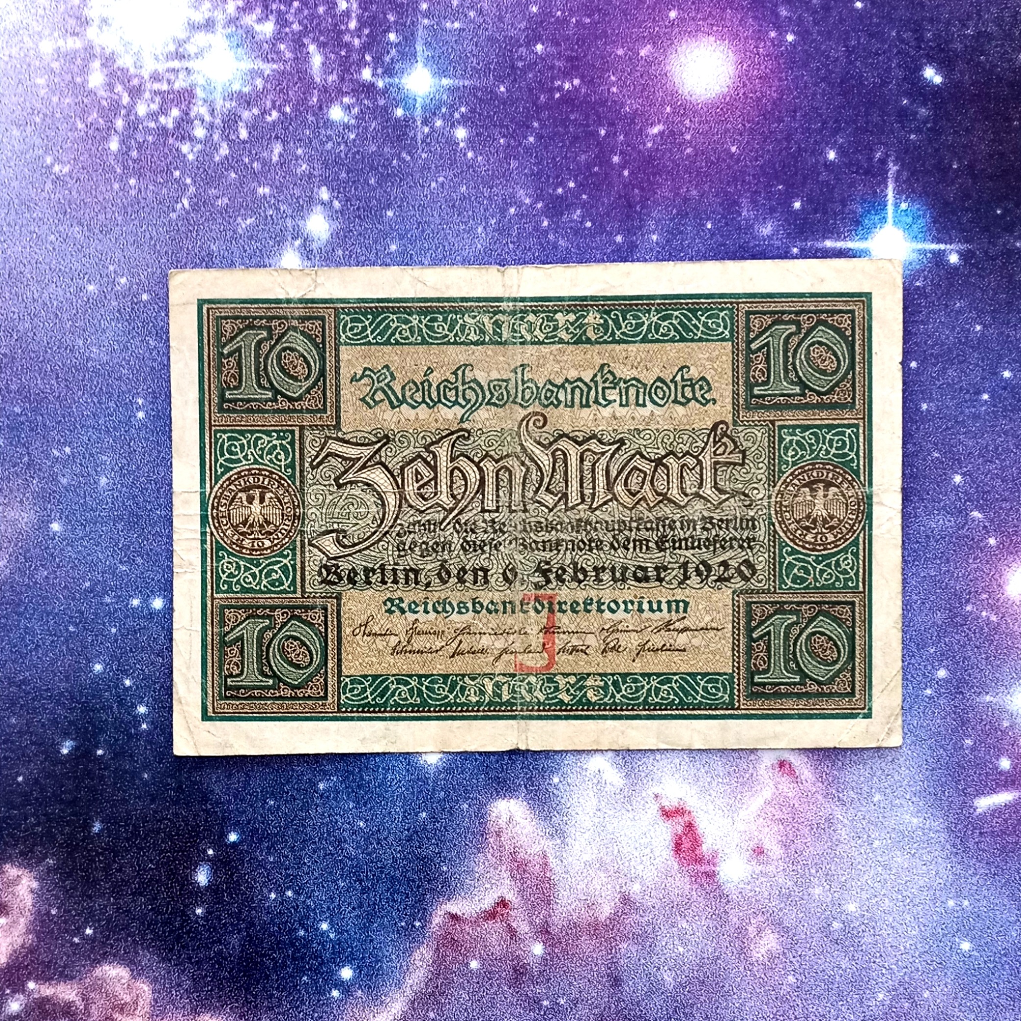 اسکناس 10 مارک 1910 آلمان