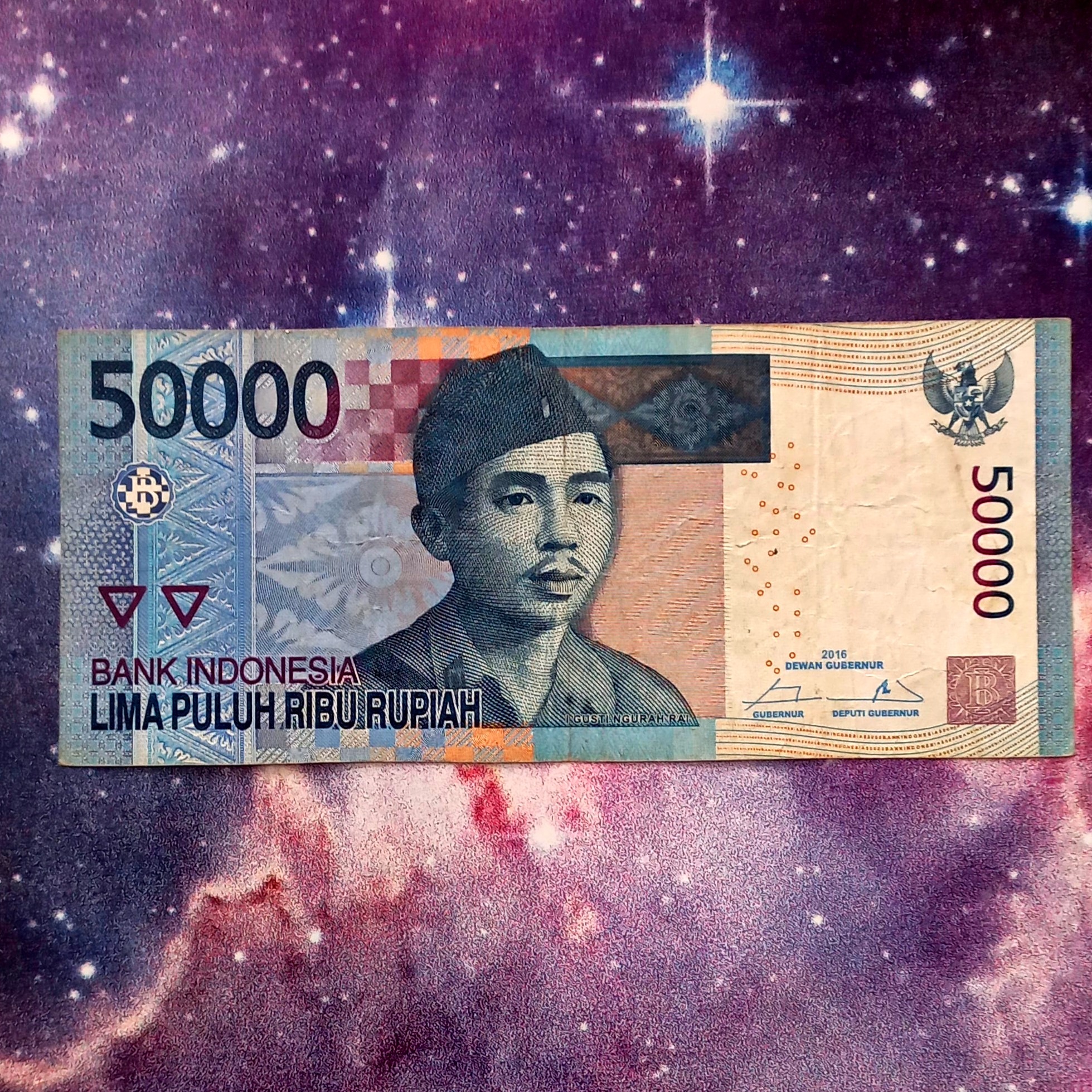 اسکناس 50000 روپیه اندونزی