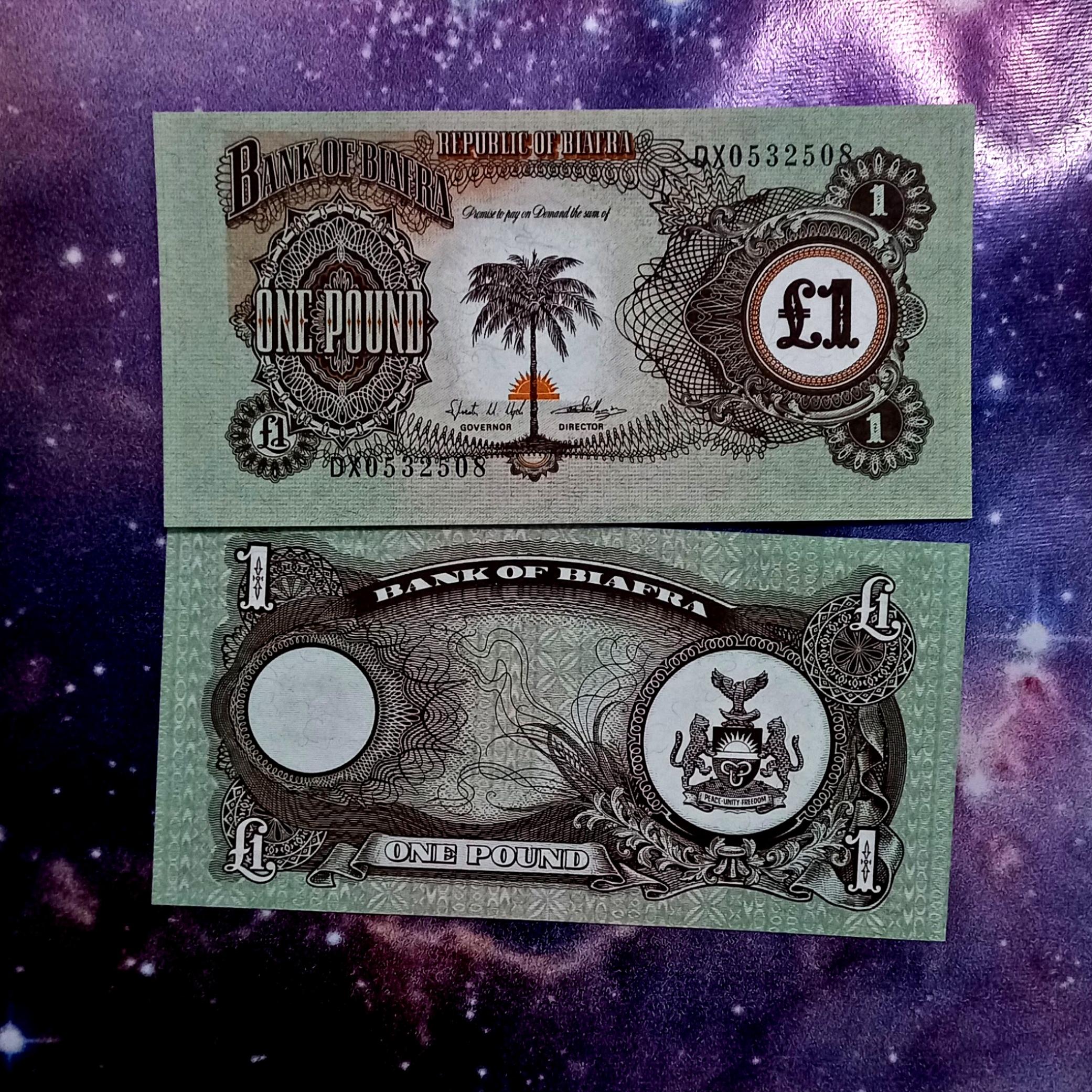 اسکناس 1 پوند بیافرا